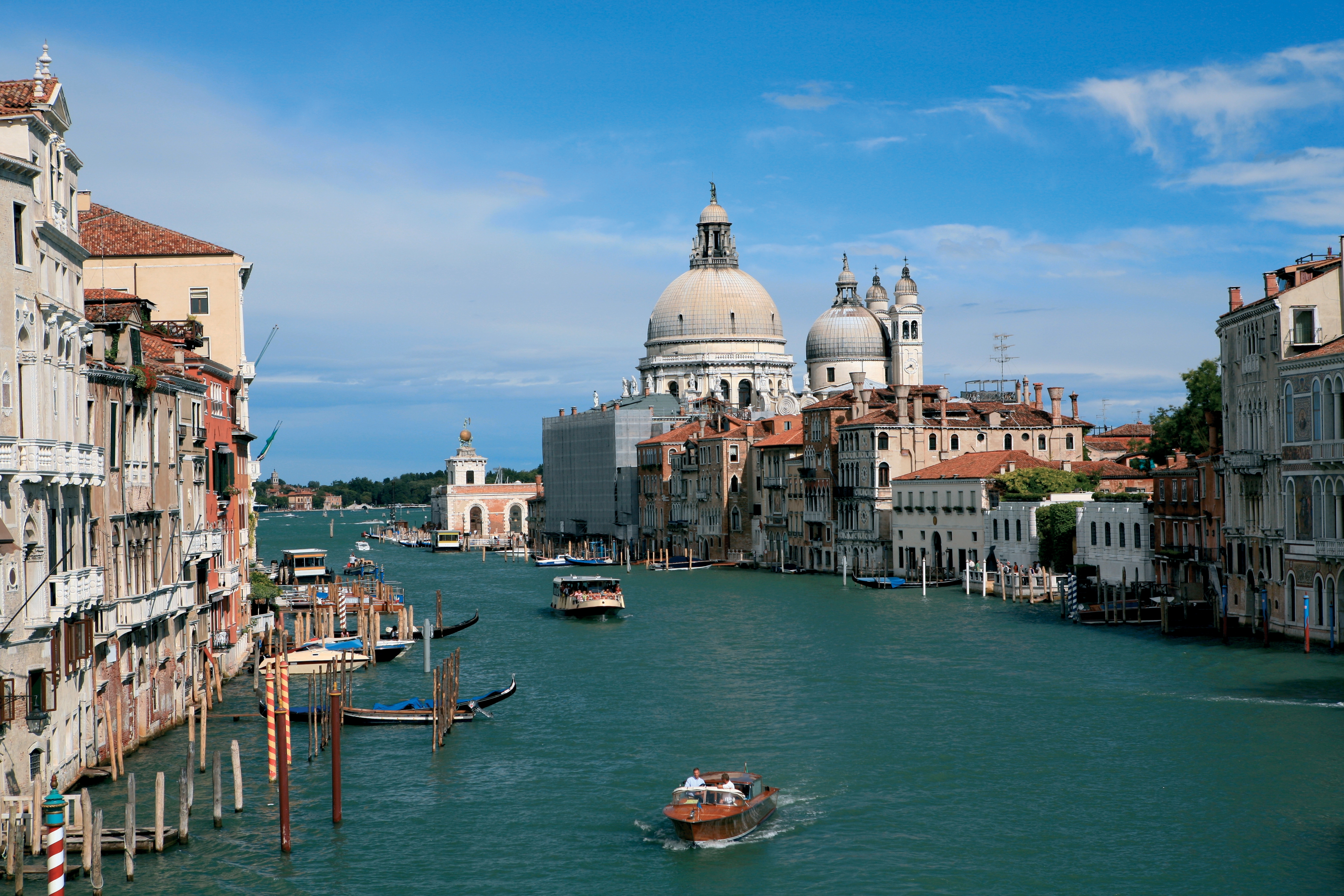 Venice Italy City Canal Gondola 6440x4293
