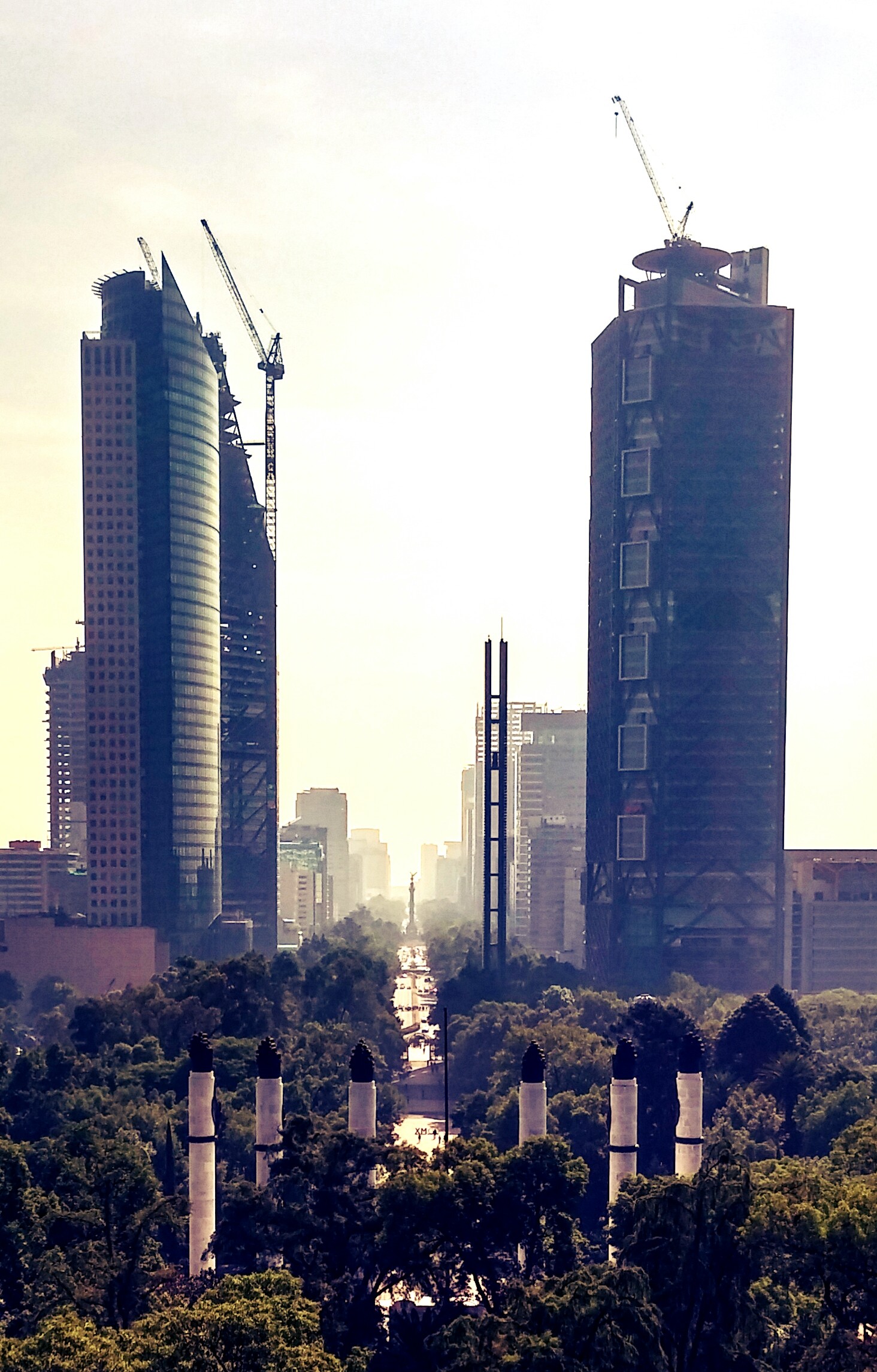 Mexico City Skyscraper Cityscape 1464x2289