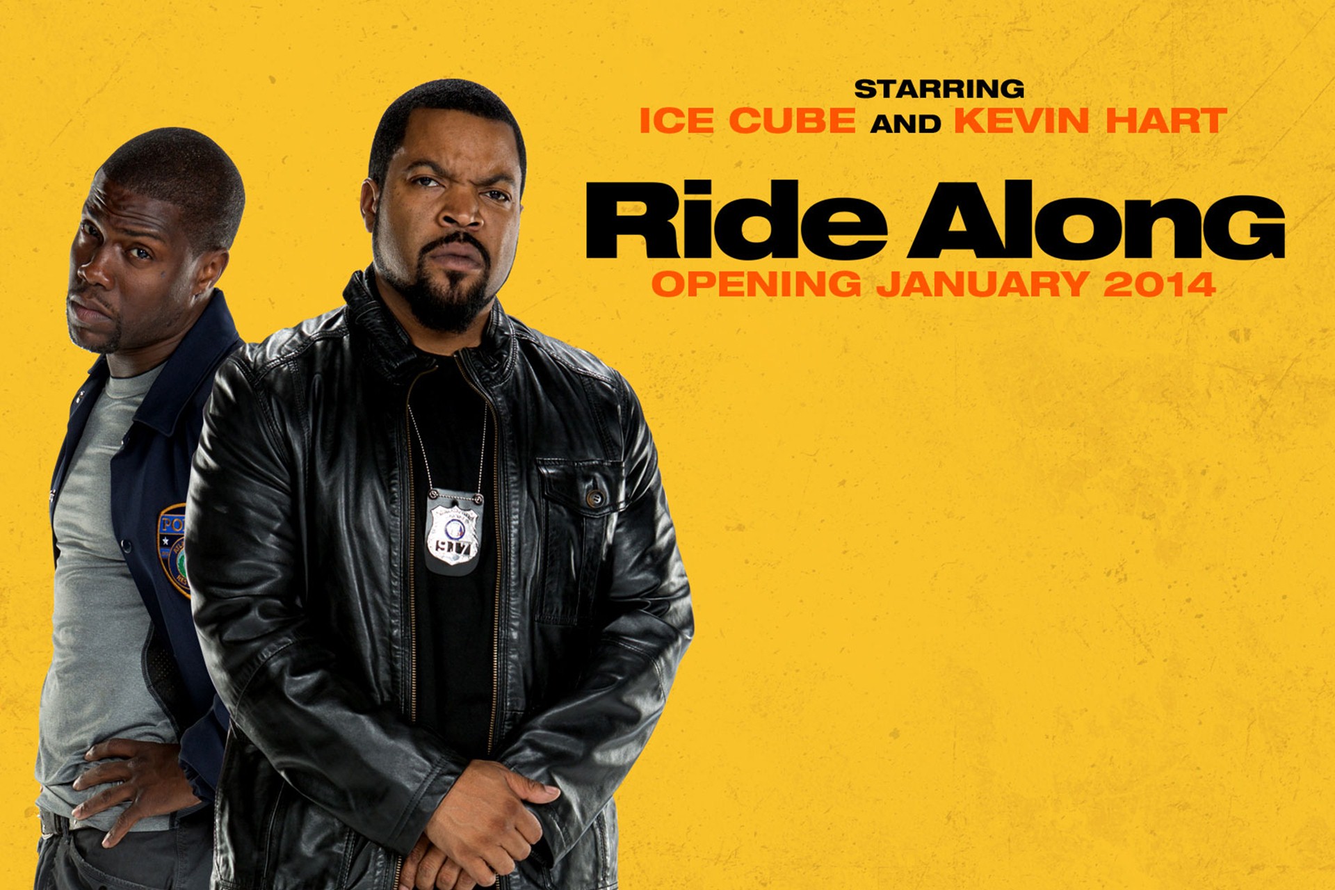 Ride Along Ice Cube Celebrity Kevin Hart Cop Police 1920x1280
