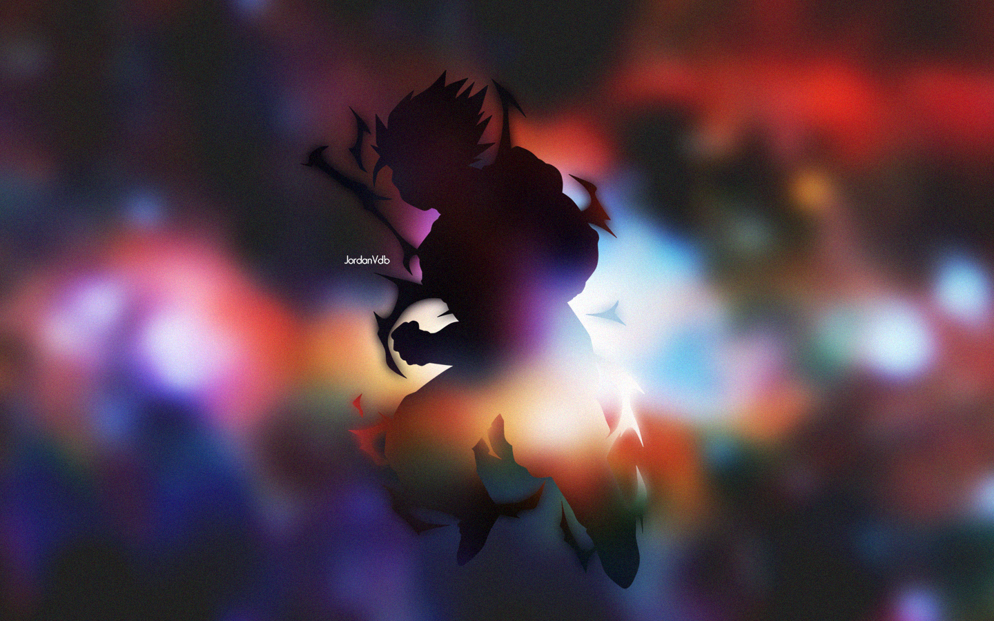 Dragon Ball Sangoku Anime Silhouette 1440x900