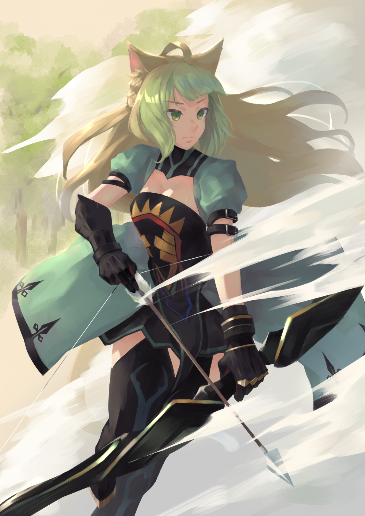 Fate Series Fate Apocrypha Anime Girls Archer Of Red Atalanta Fate Grand Order Long Hair Fantasy Wea 1191x1684