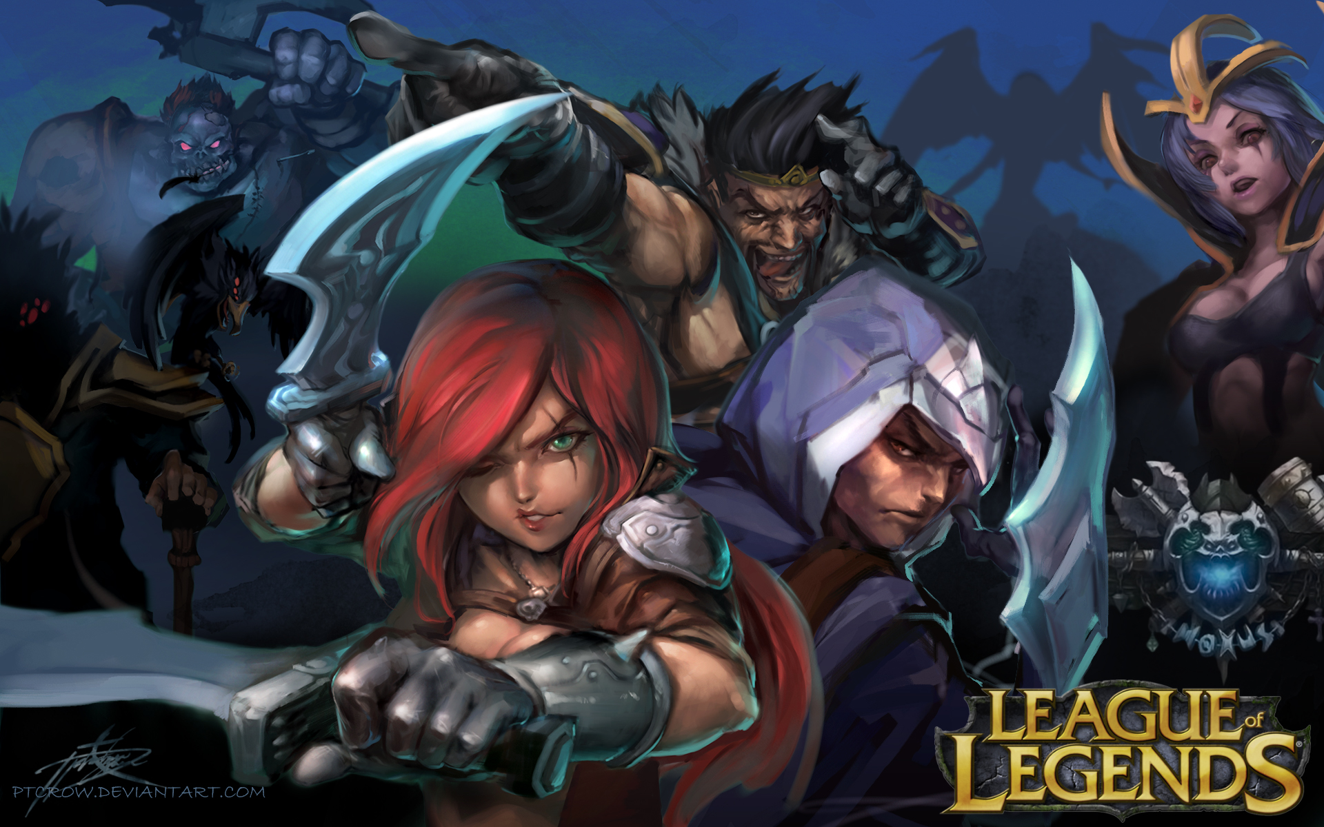 Katarina League Of Legends Talon League Of Legends Draven League Of Legends LeBlanc League Of Legend 1920x1200