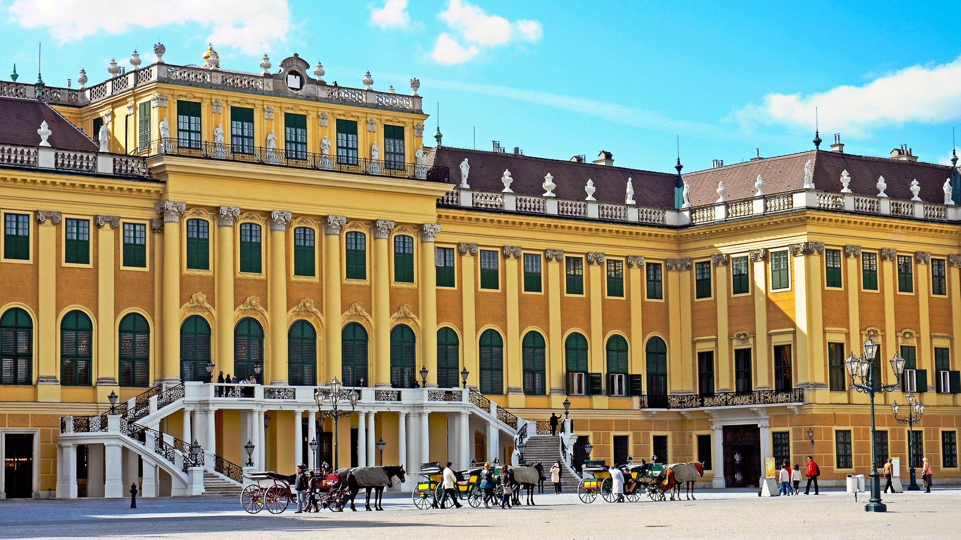 Man Made Schonbrunn Palace 1920x1080