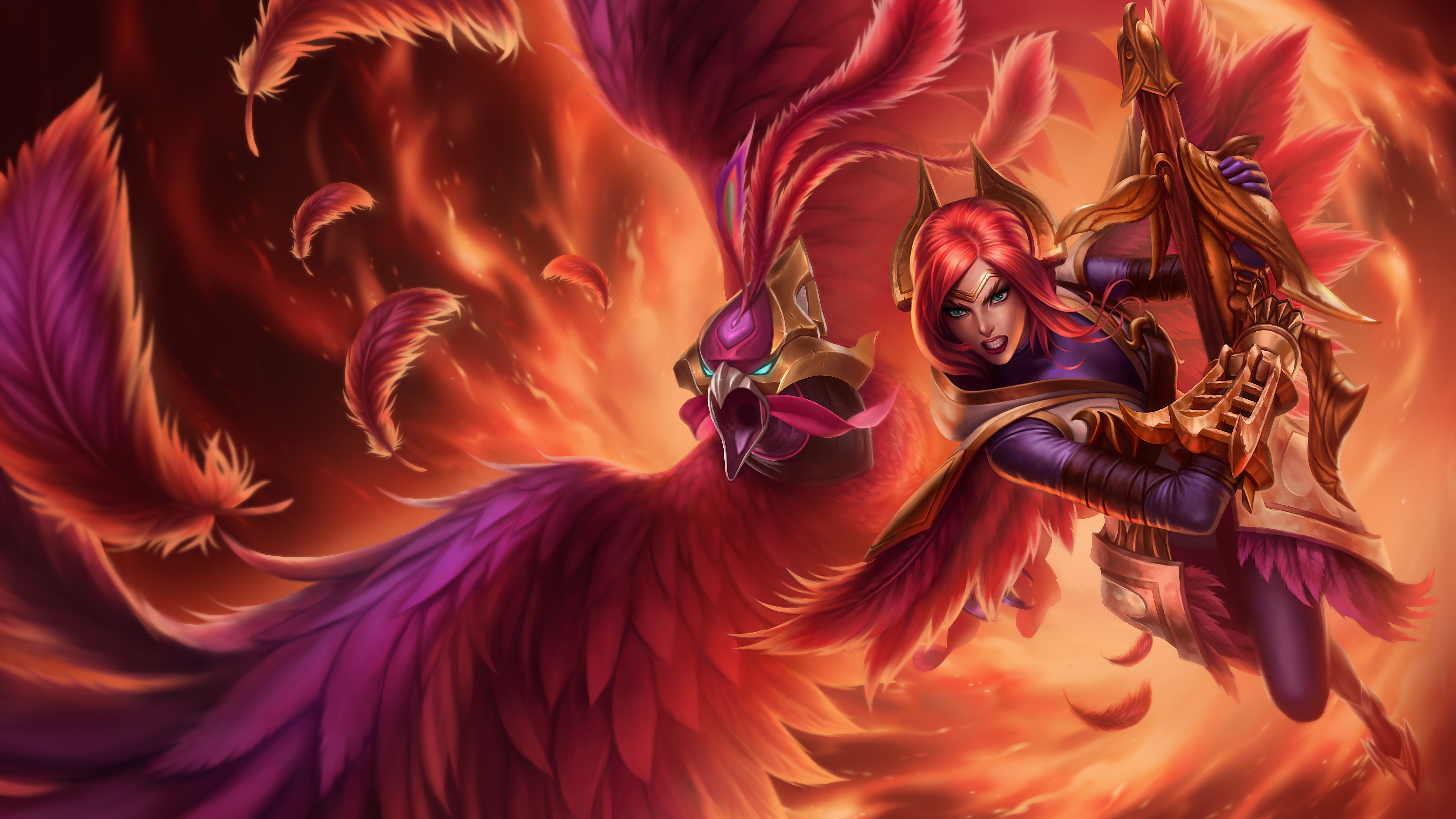 League Of Legends Quinn League Of Legends 7000x3937