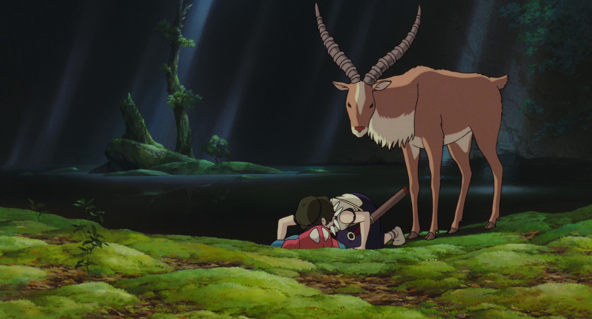 Princess Ashitaka Princess Mononoke Studio Ghibli Anime 1920x1036