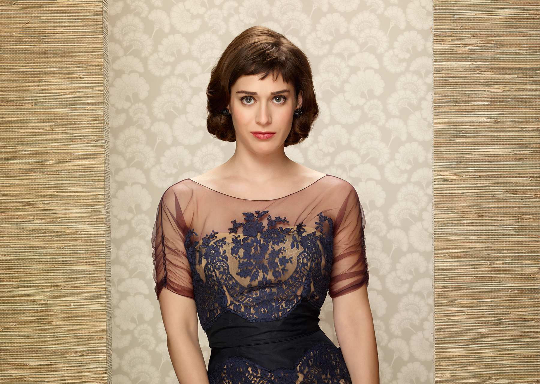Lizzy Caplan Actress Brunette Dress 1800x1280