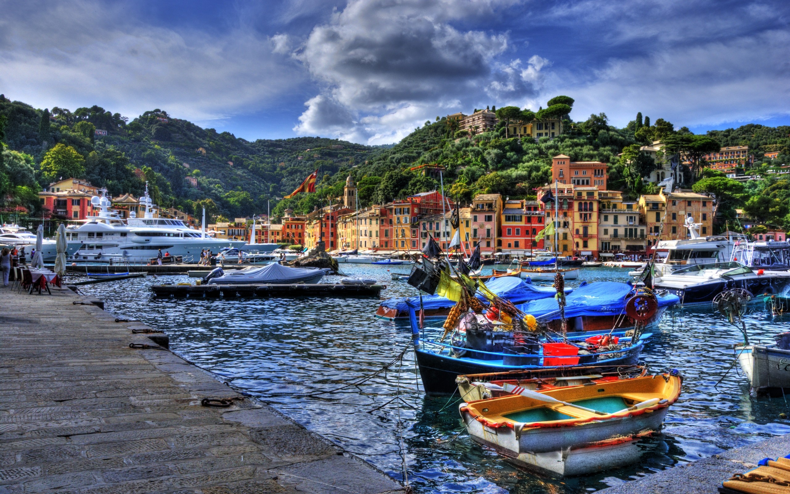 Portofino City Italy 2560x1600