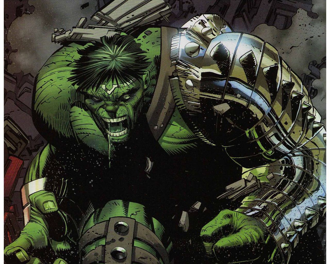 Comics World War Hulk 1280x1024