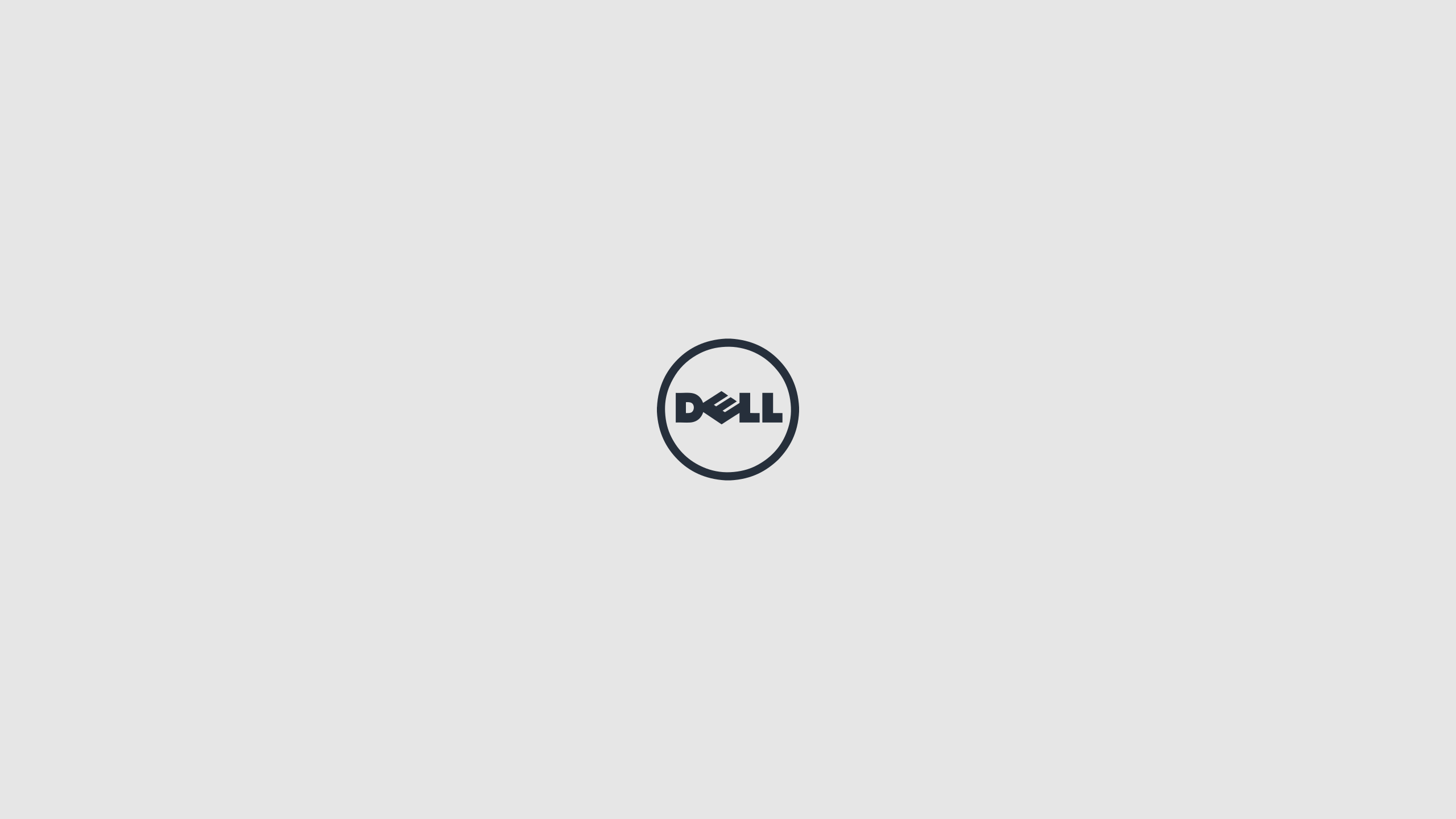 Logo Brands Dell Minimalism Wallpaper Resolution 2560x1440 Id Wallha Com
