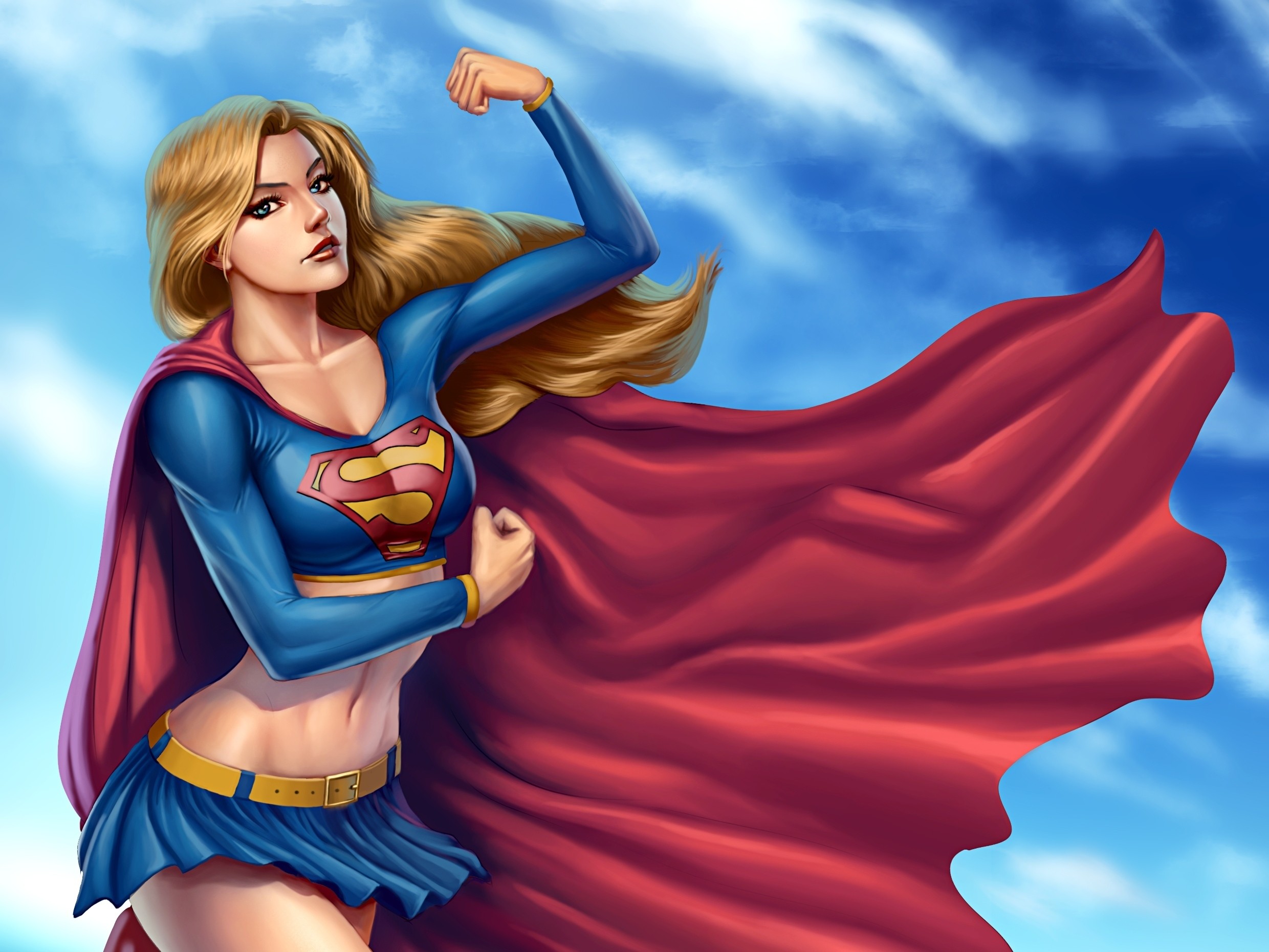 Superwoman Comic Books Superheroines Cape 2480x1860