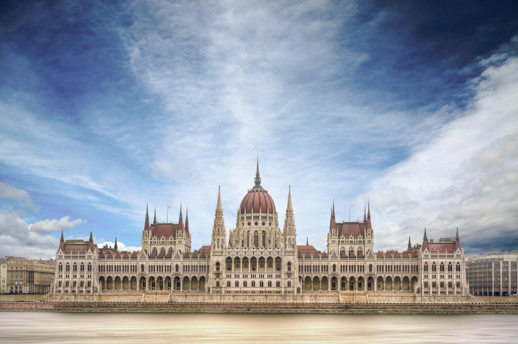 Budapest Hungary Hungarian Parliament Building 2048x1359