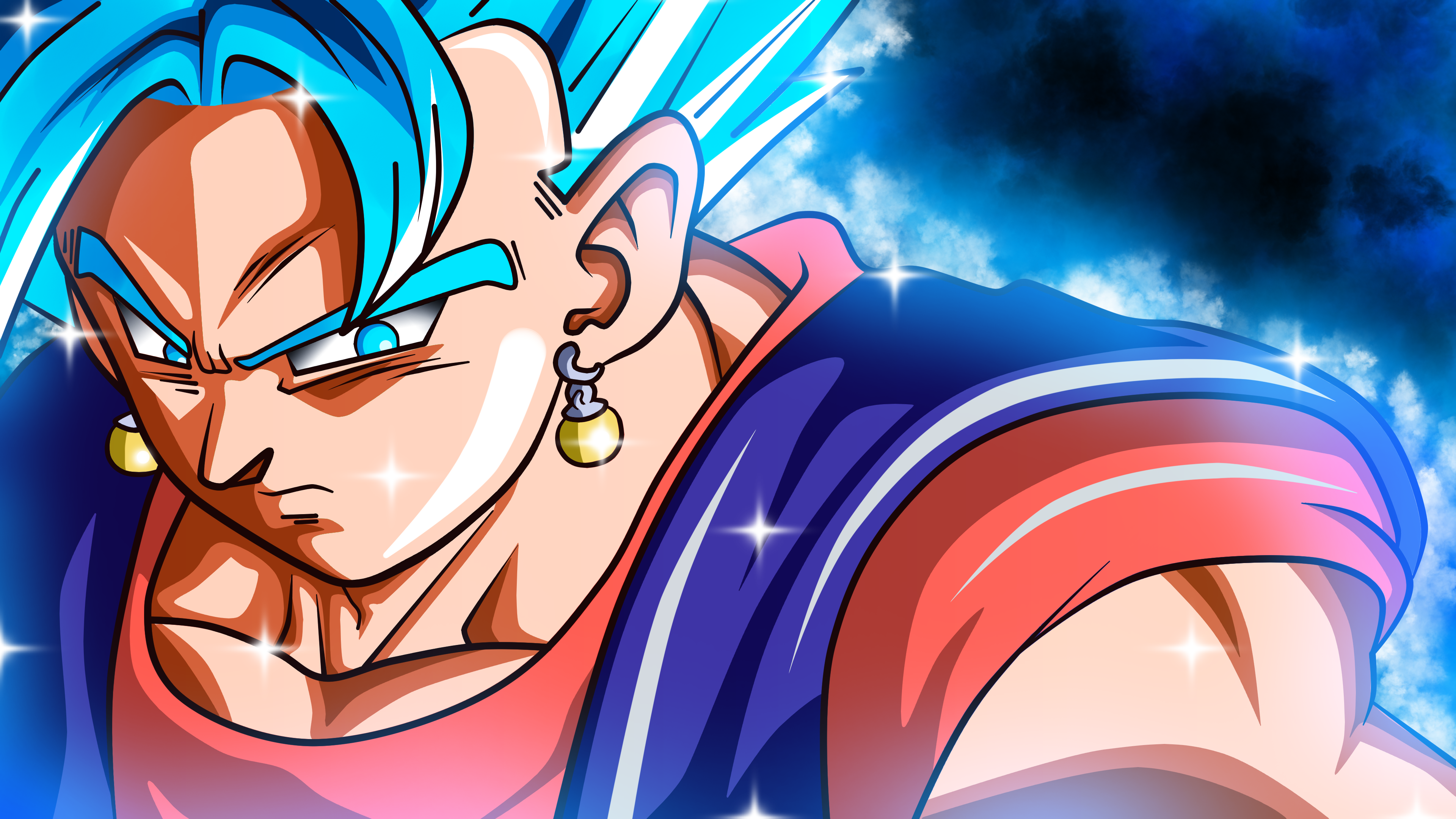 Vegito Dragon Ball SSGSS Vegito Dragon Ball Dragon Ball Super 3840x2160