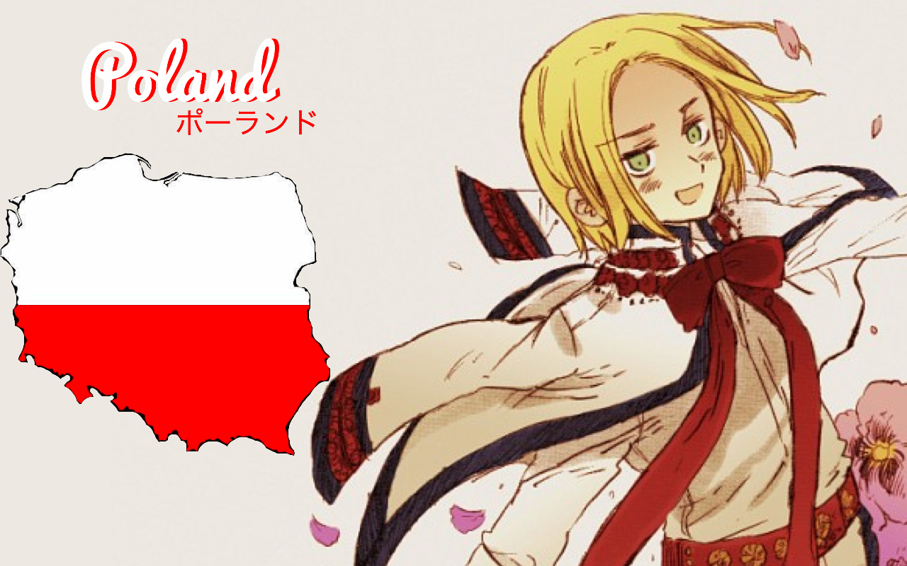Hetalia Nations Poland Anime Manga Axis Powers Hetalia 1280x800