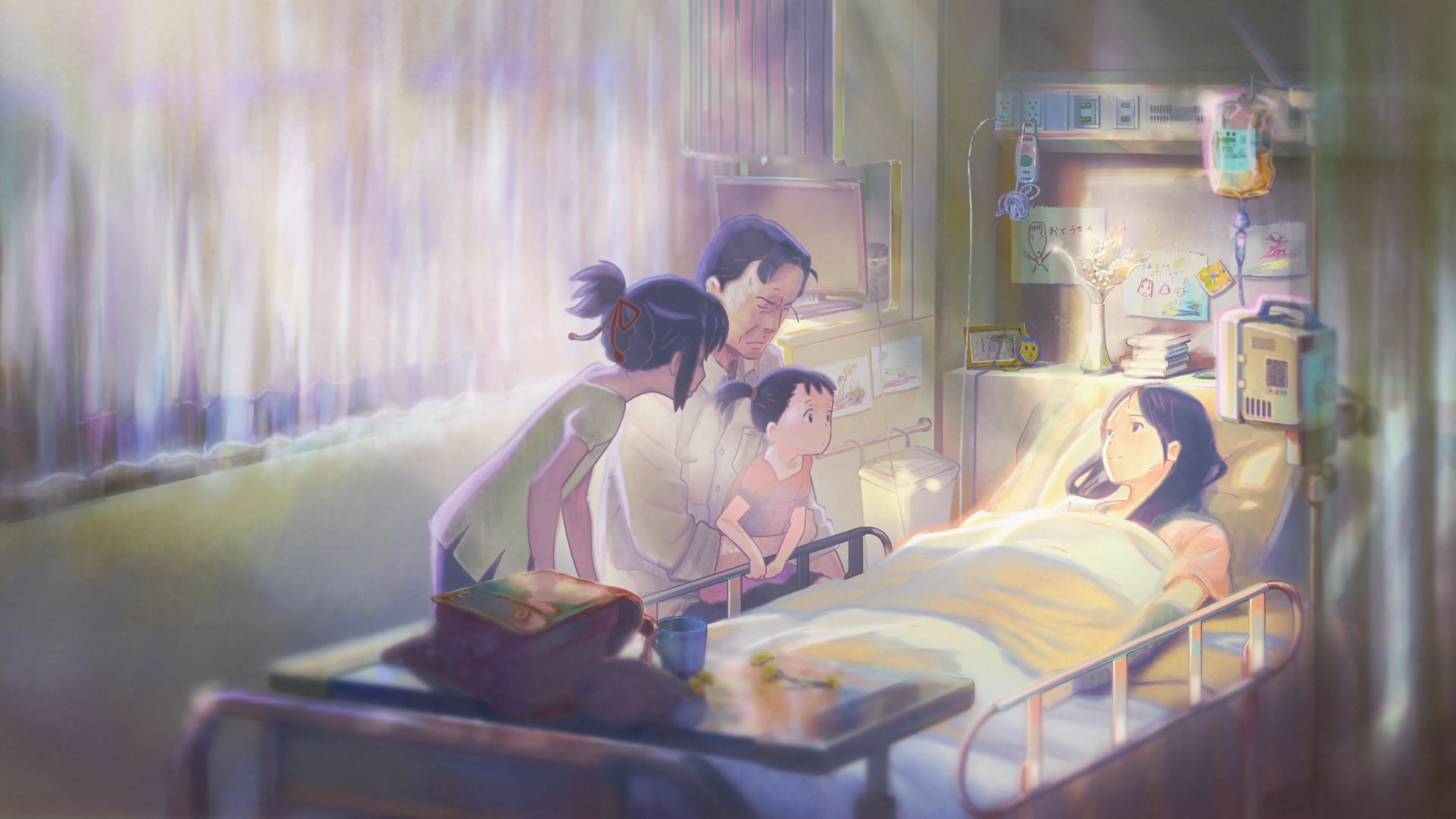 Makoto Shinkai Kimi No Na Wa Anime Anime Girls Hospital 3840x2160