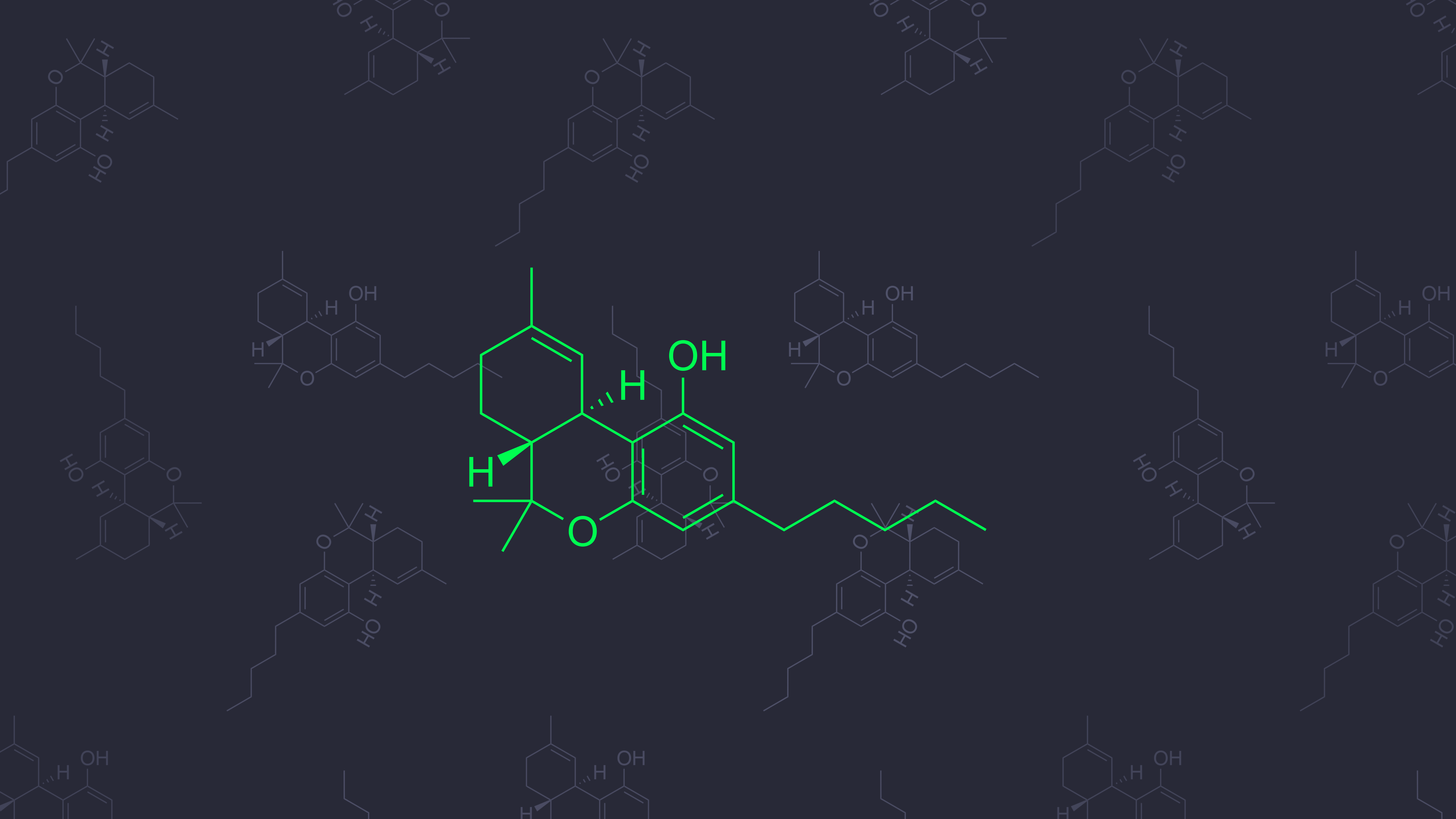 Chemistry Molecular Models Minimalism Colorful Thc 5120x2880