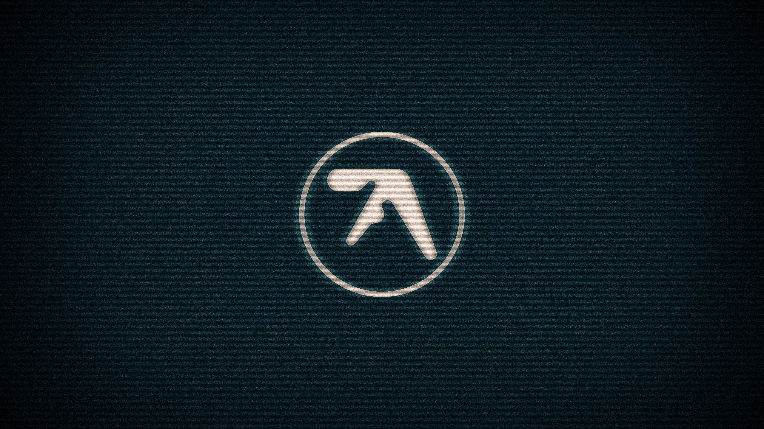Aphex Twin Music Circle Simple Background 2560x1440