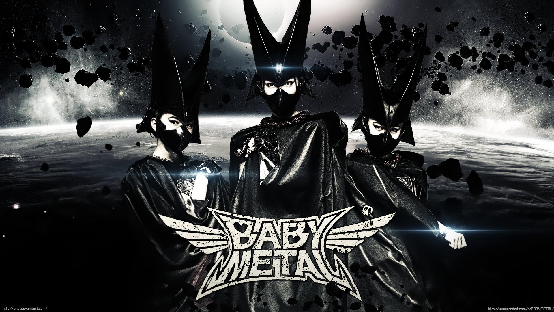 Babymetal Su METAL Yui METAL Moa METAL J Pop 1920x1080
