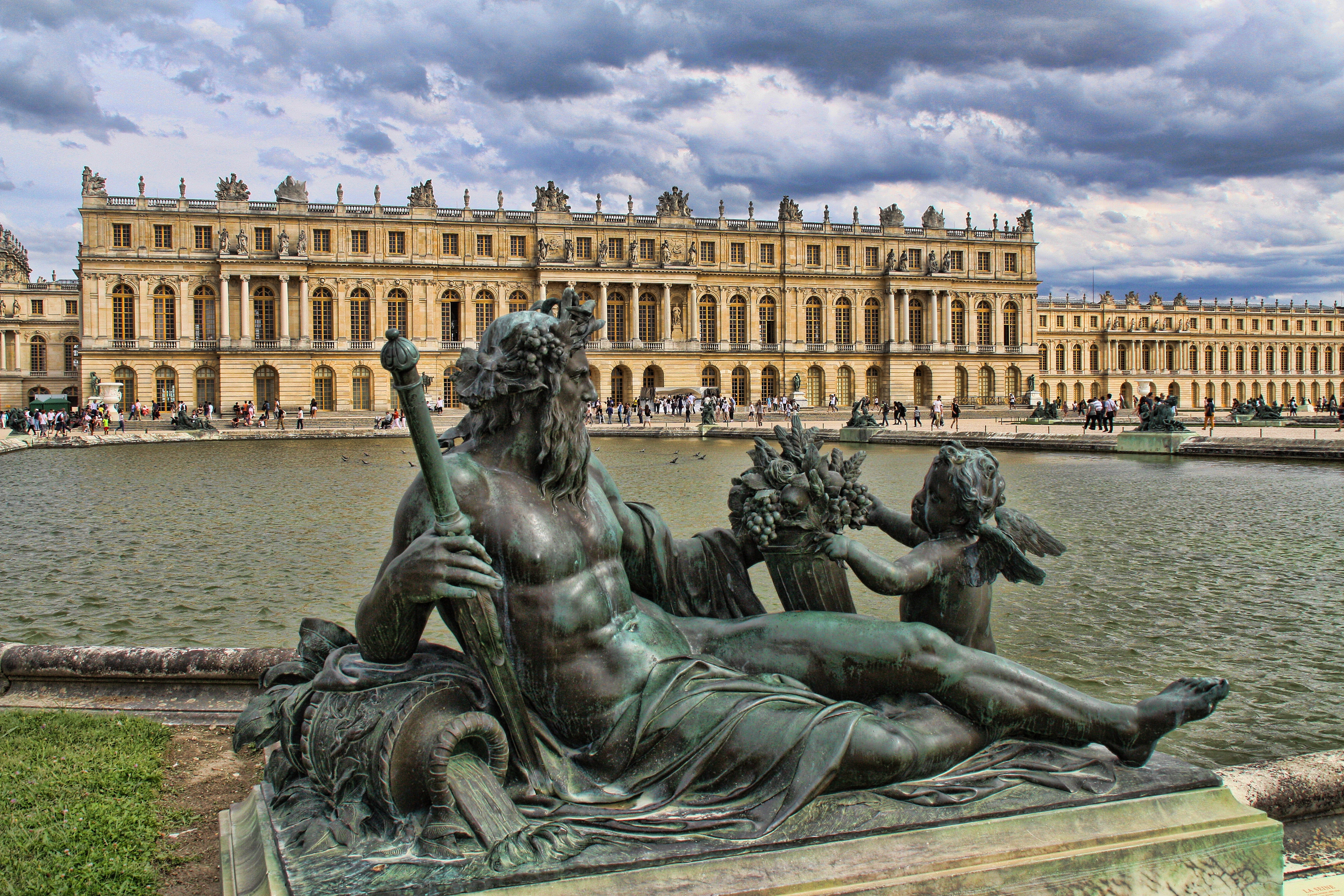 Statue Paris Palace Of Versailles France 4272x2848