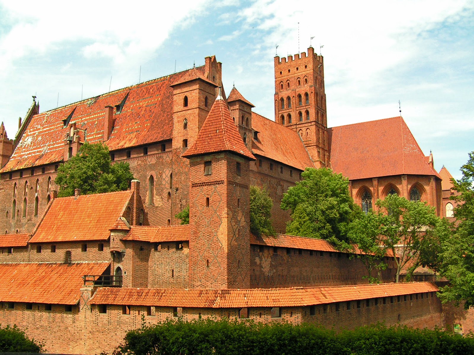 Poland Teutonic Order Castle German 1600x1200