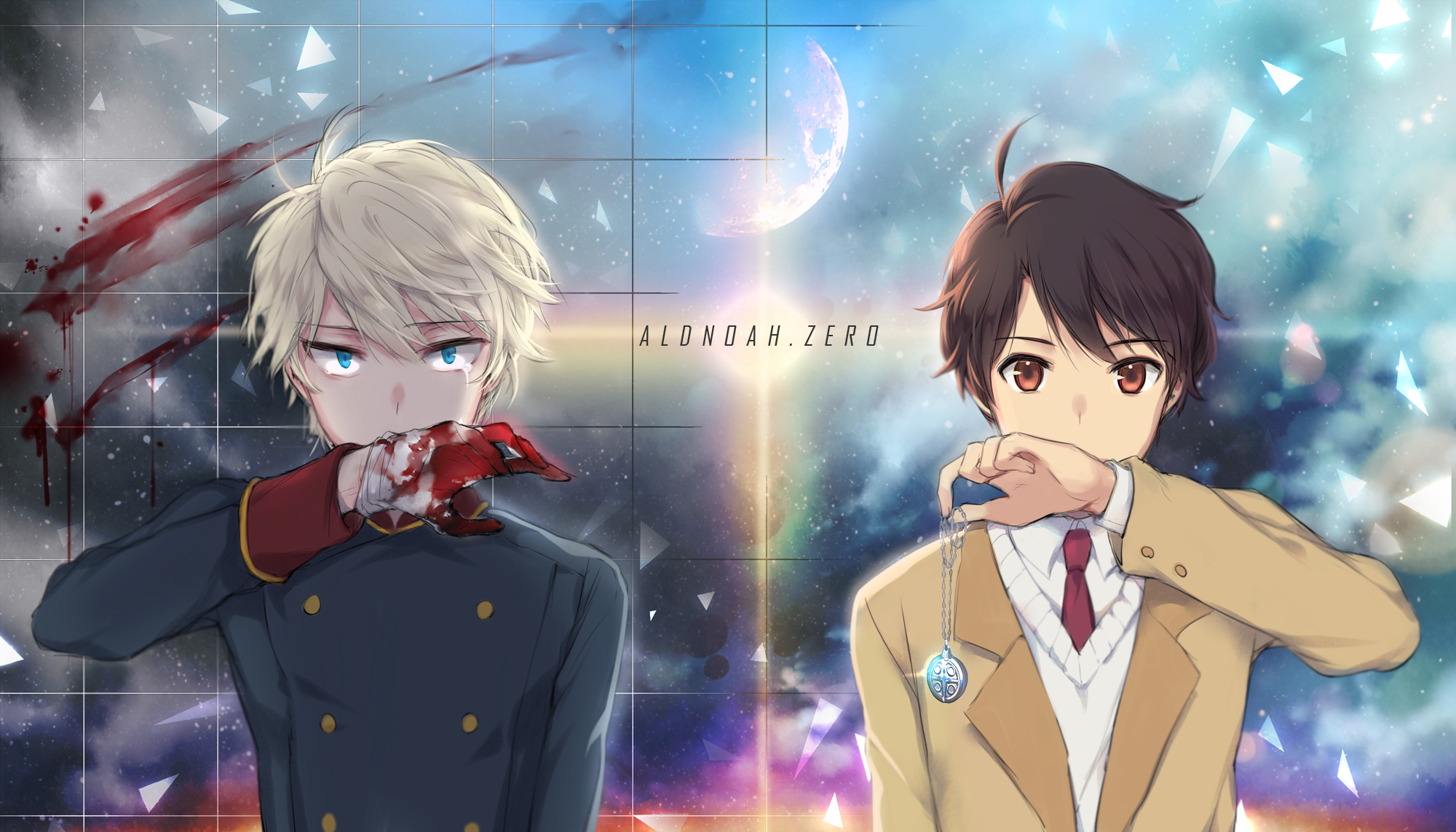 Aldnoah Zero Inaho Kaizuka Slaine Troyard 2000x1143