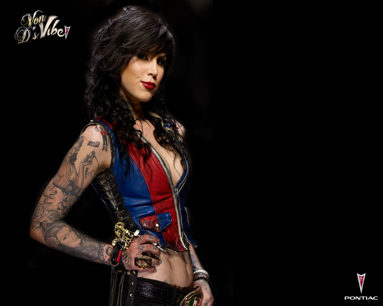 Women Kat Von D 1280x1024