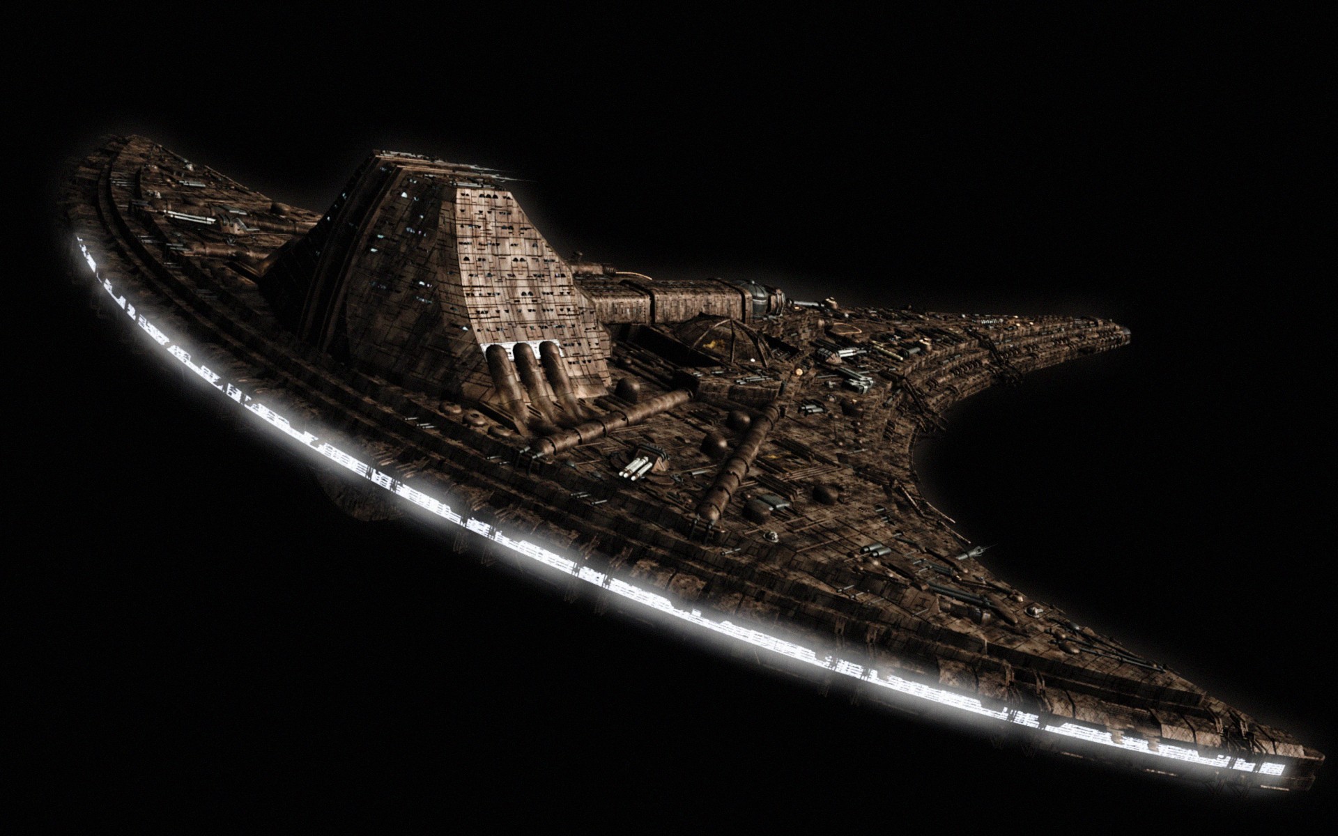 Spaceship Stargate Universe Destiny Spaceship Stargate 1920x1200