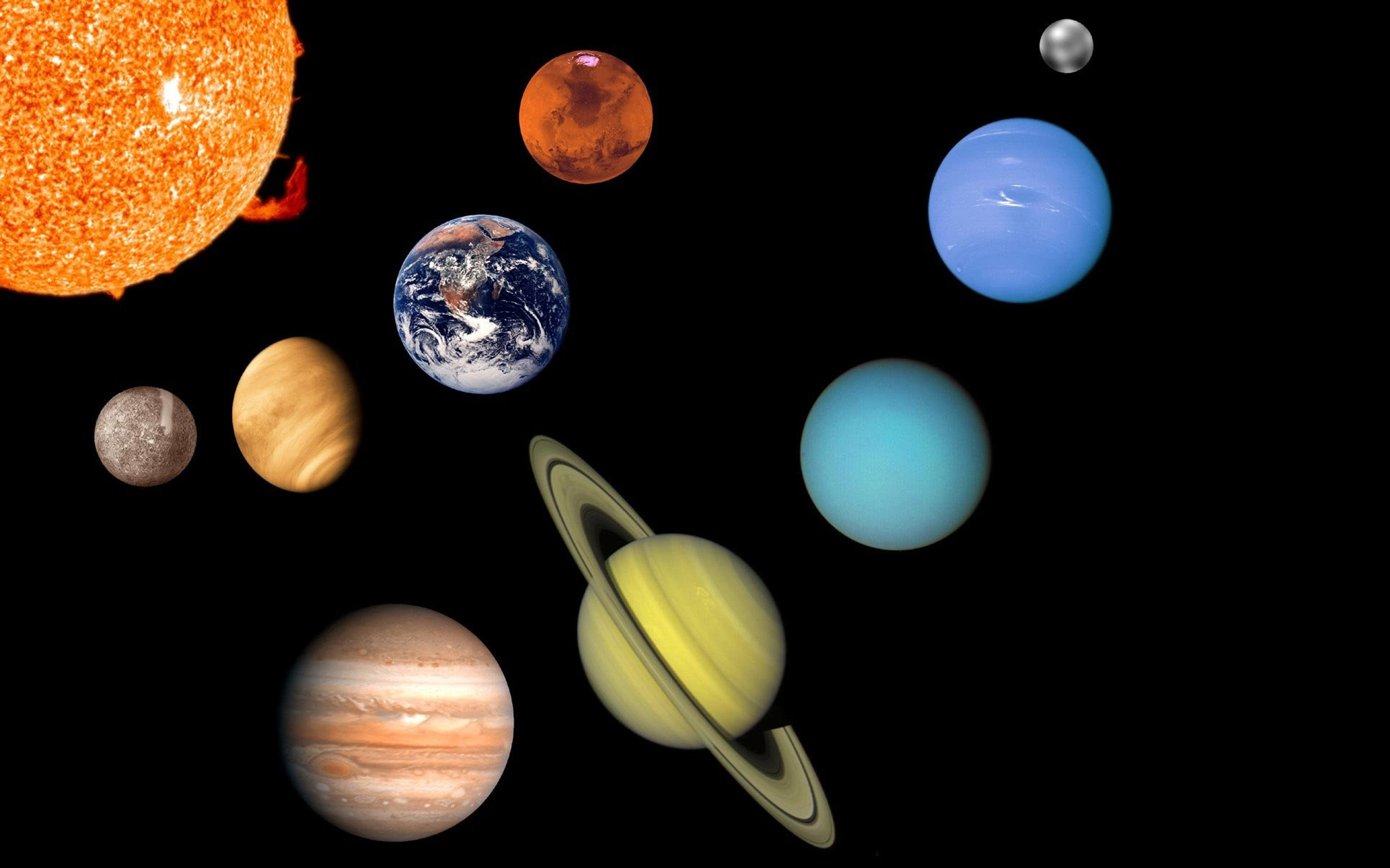 Sci Fi Planet Solar System 2560x1600