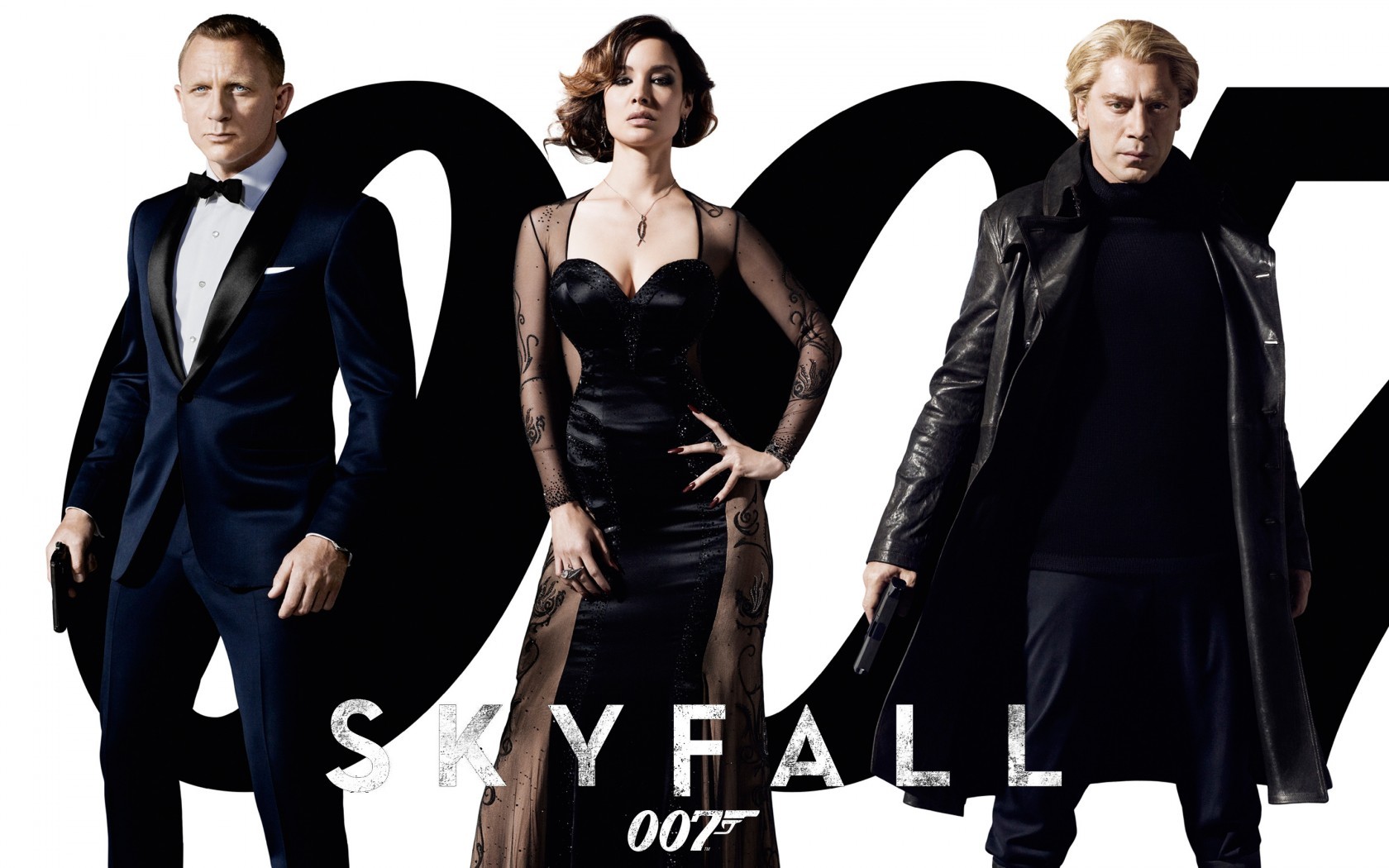 Movies Skyfall Javier Bardem Berenice Marlohe James Bond People 1680x1050