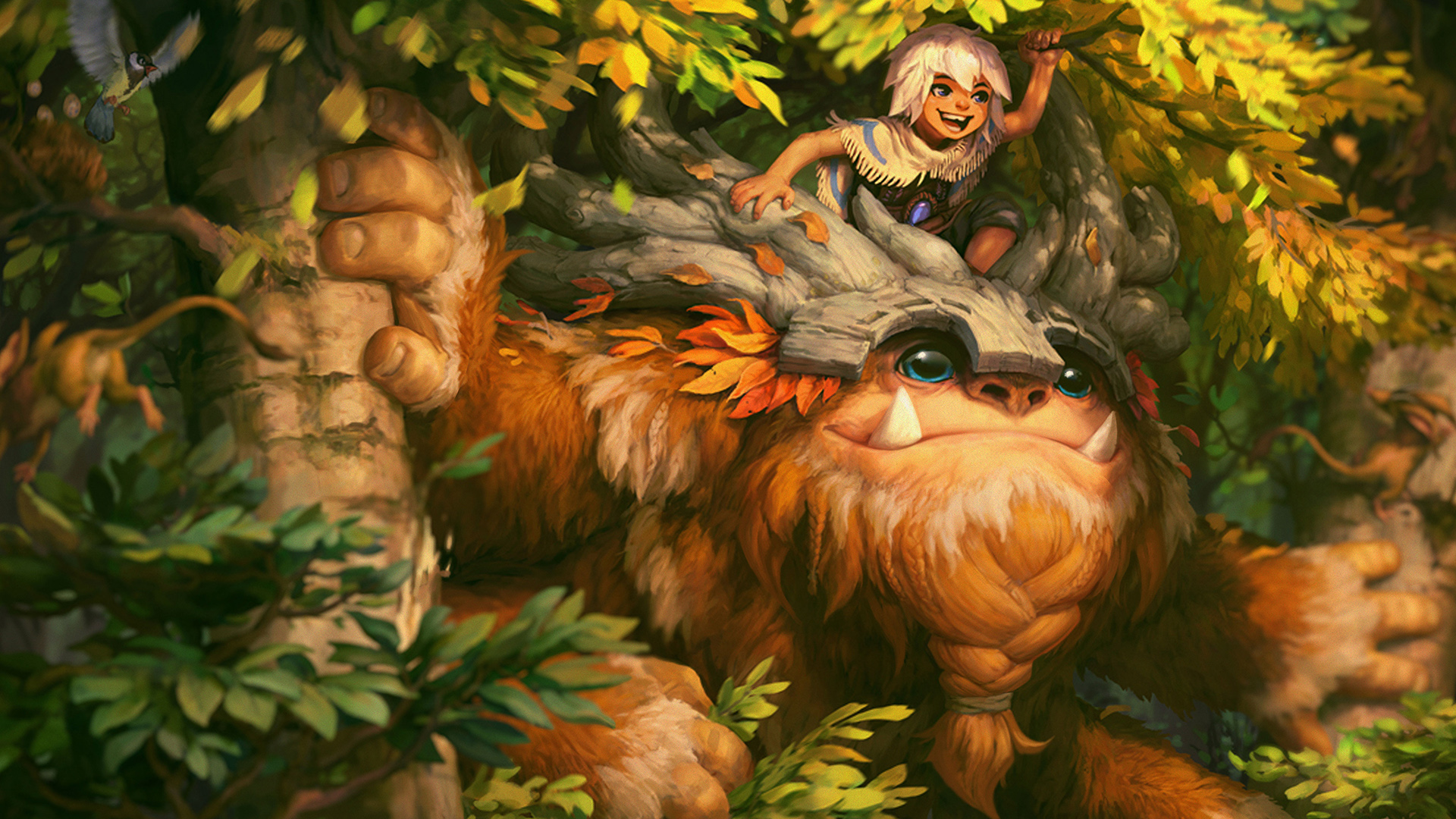 League Of Legends Nunu Willump Nunu Creature PC Gaming 1920x1080