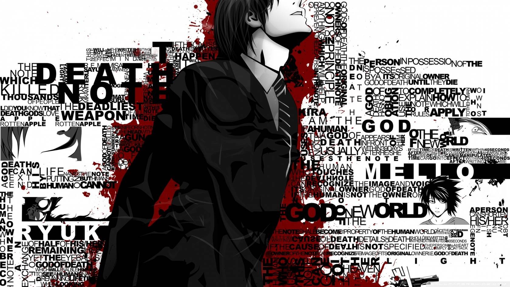 Anime Anime Boys Death Note Yagami Light 1680x945