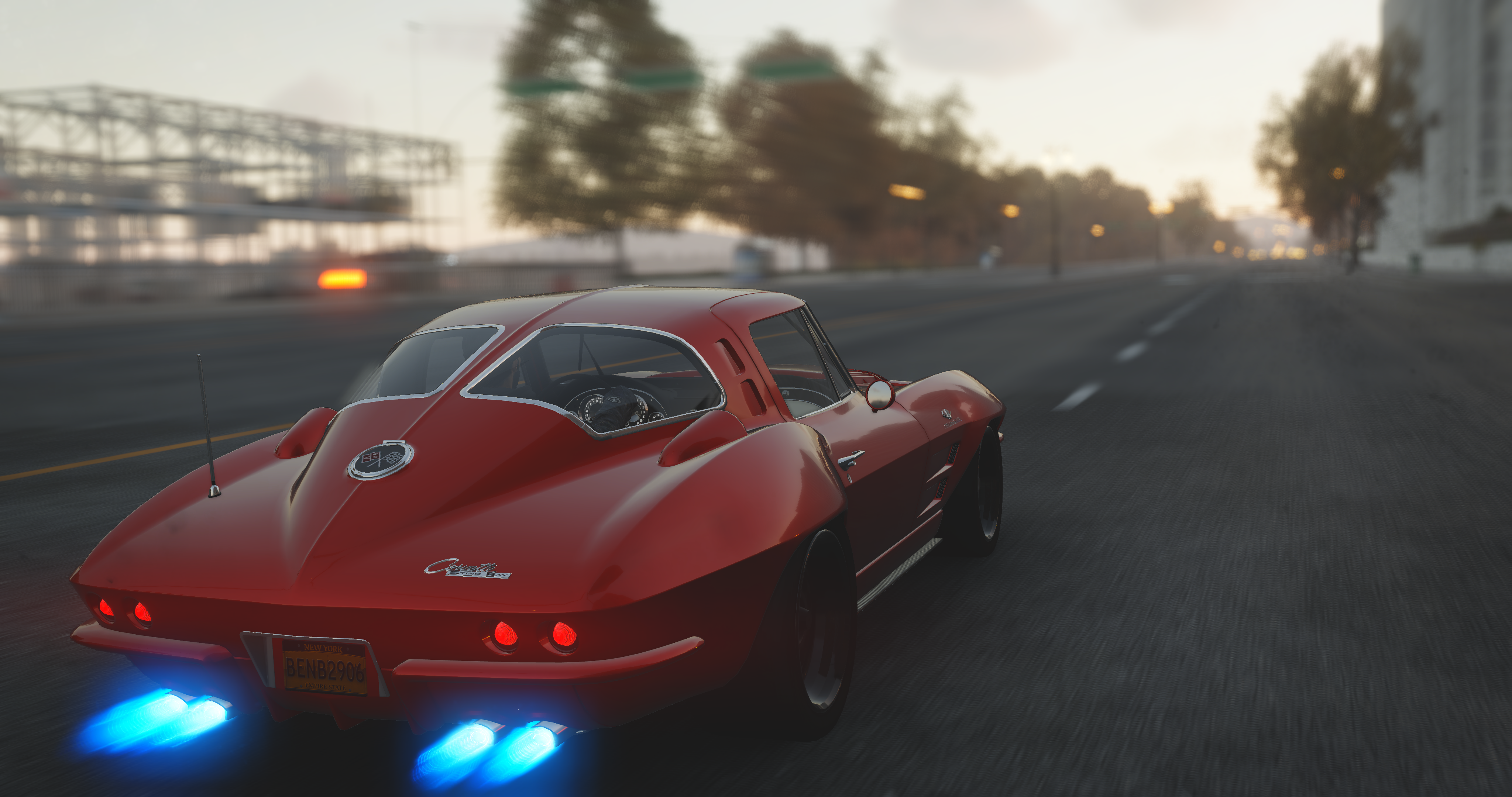 Fast And Furious The Crew Chevrole Corvette C2 Car Gamers 4096x2160