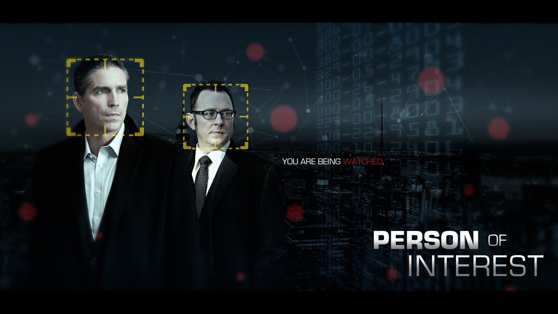 Person Of Interest Michael Emerson Jim Caviezel 1920x1080