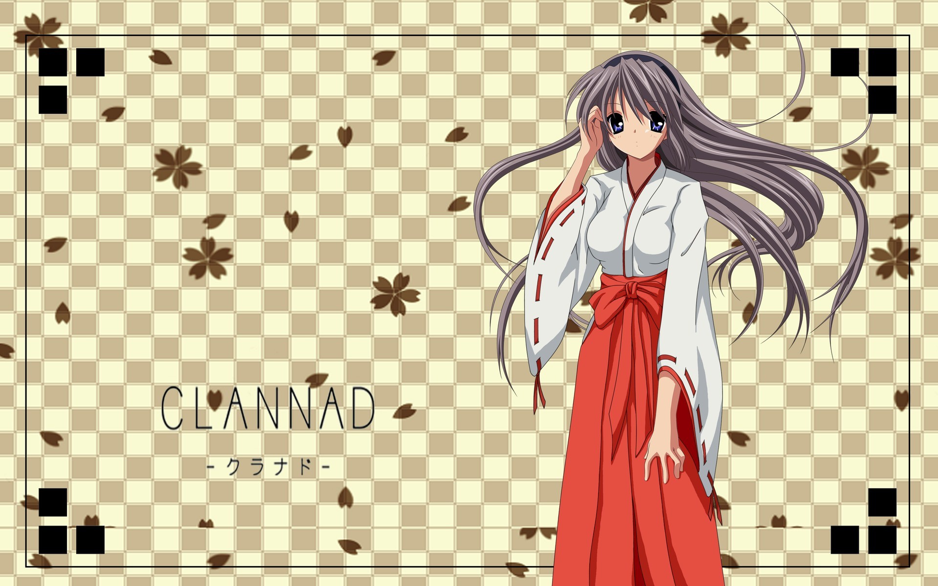 Clannad Anime Girls Sakagami Tomoyo Anime Shrine Maidens 1920x1200