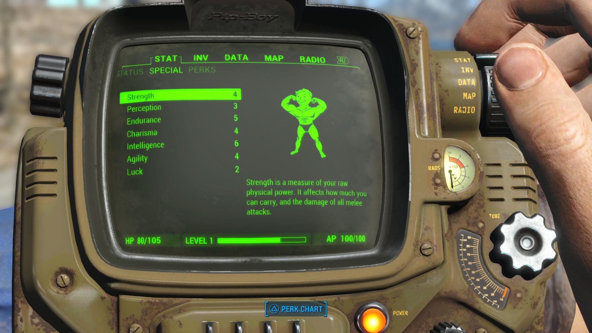 Fallout 4 Screen Shot Pip Boy 1920x1080