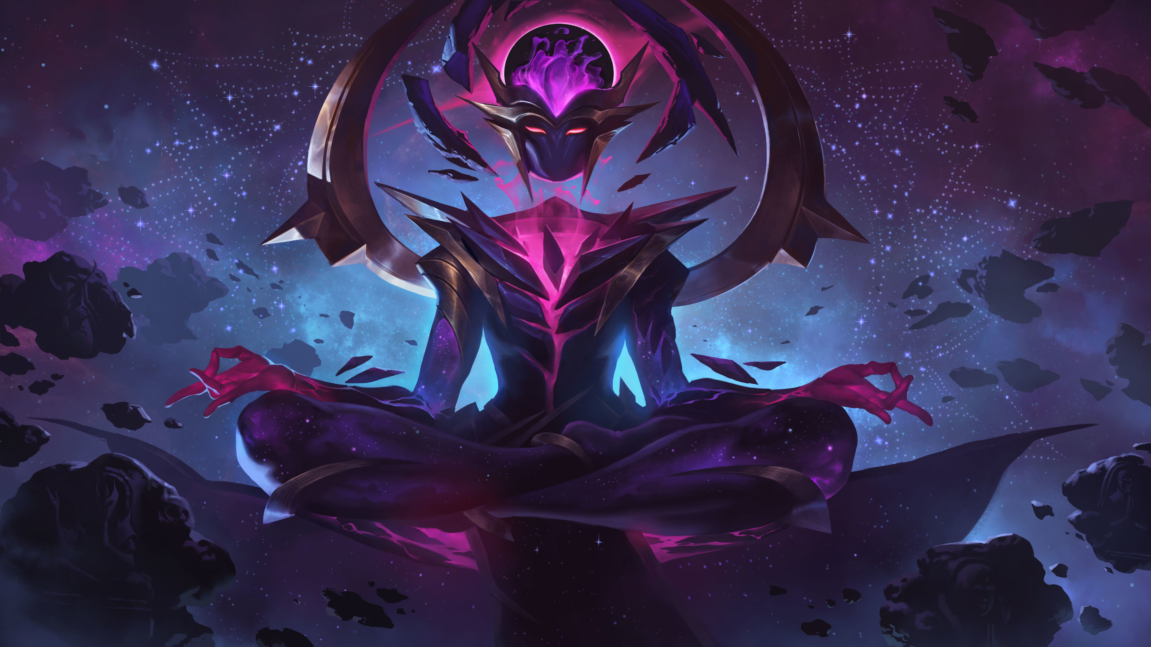 Karma League Of Legends League Of Legends Frontal View 4000x2250