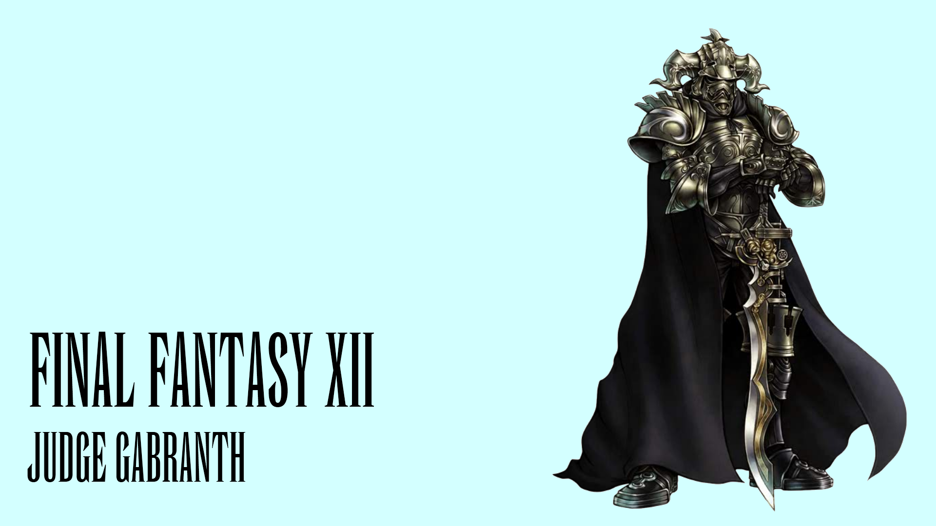 Gabranth Final Fantasy Final Fantasy Xii 1920x1080