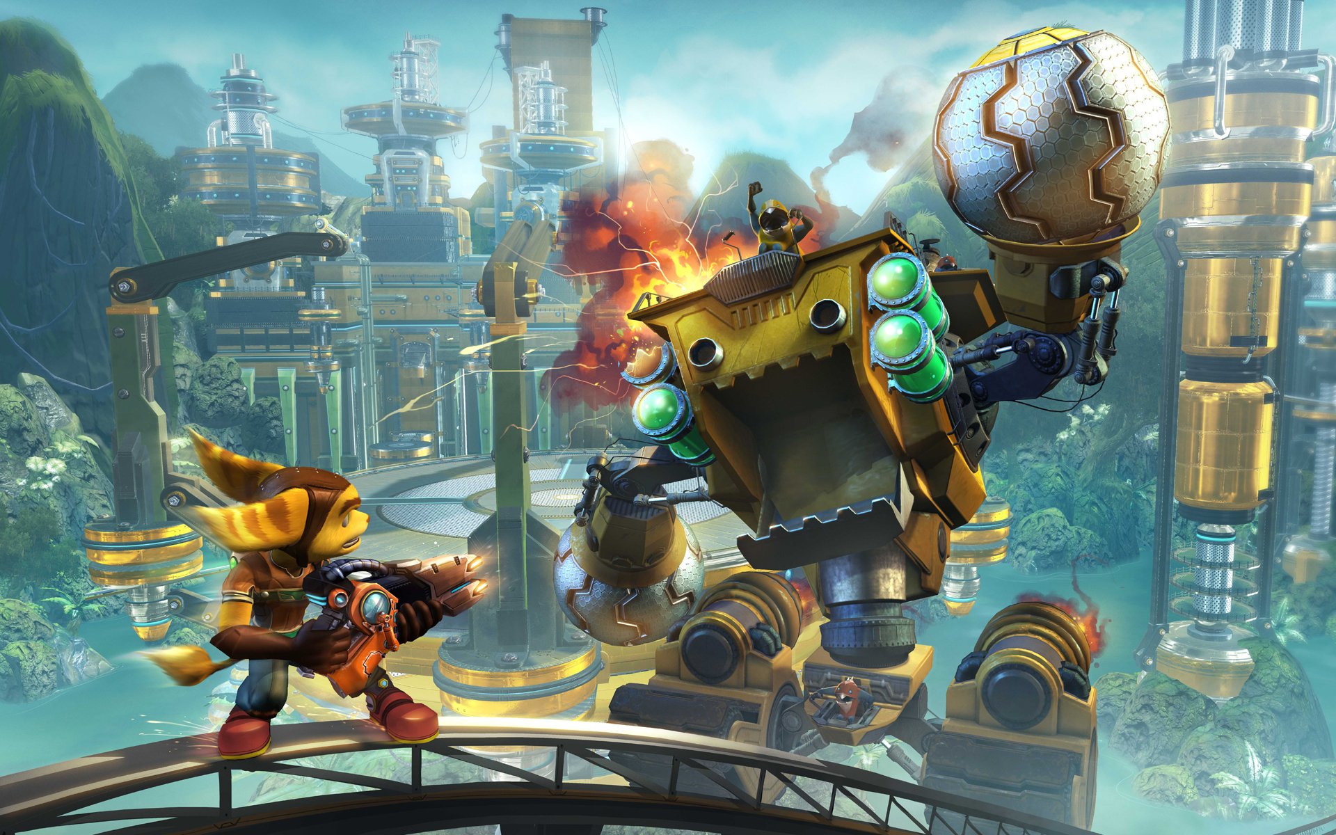 Video Game Ratchet Amp Clank 1920x1200