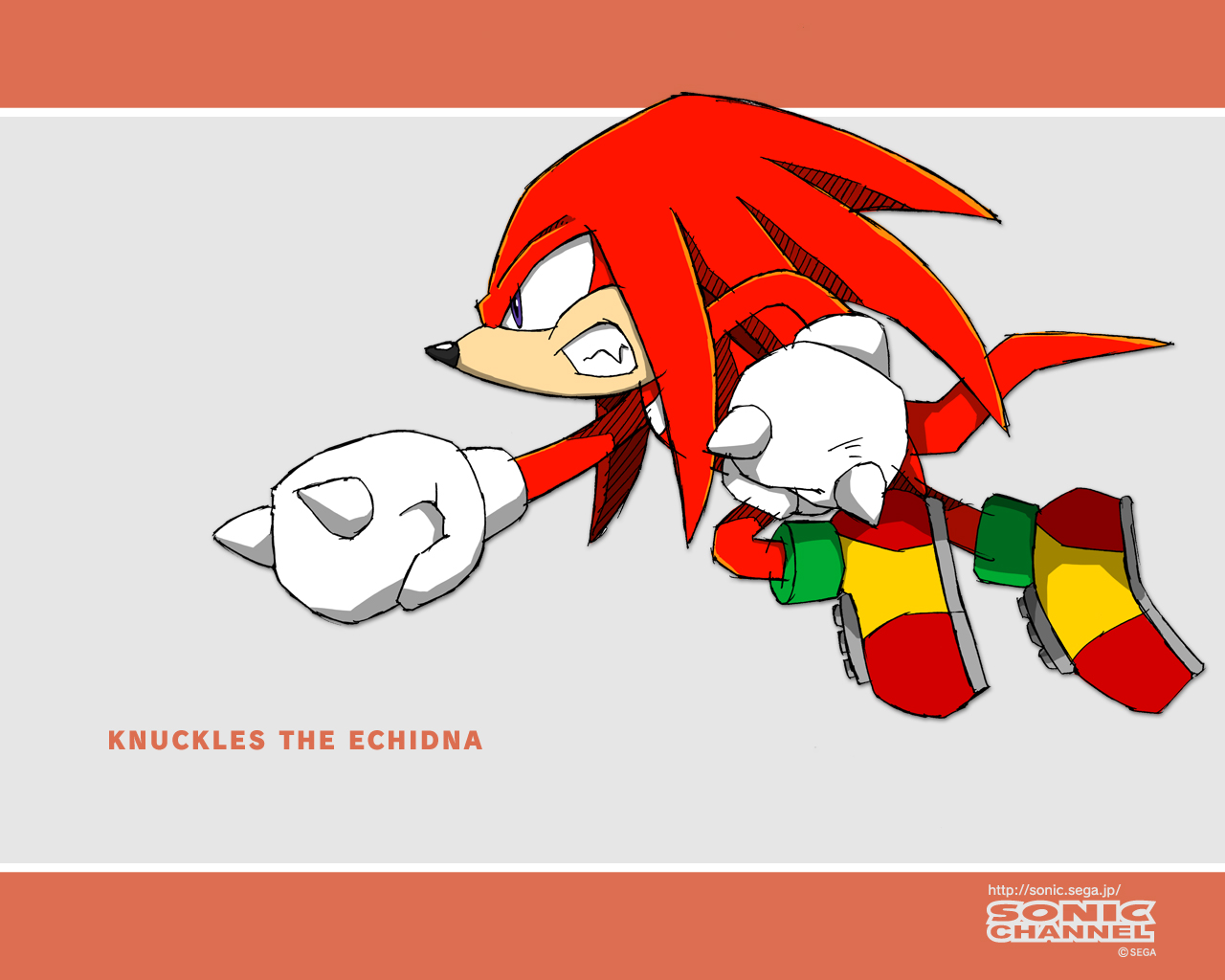 Knuckles The Echidna 1280x1024
