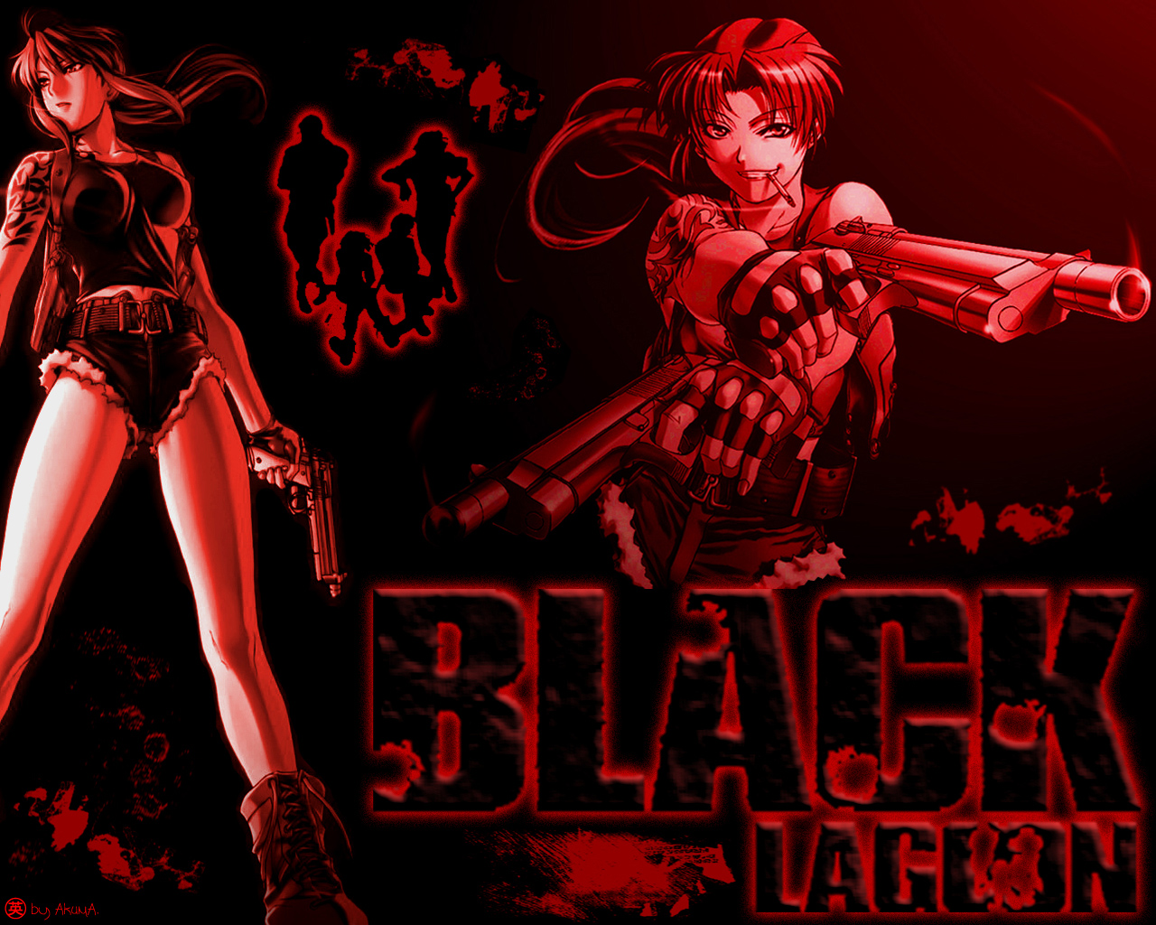 Revy Black Lagoon 1280x1024