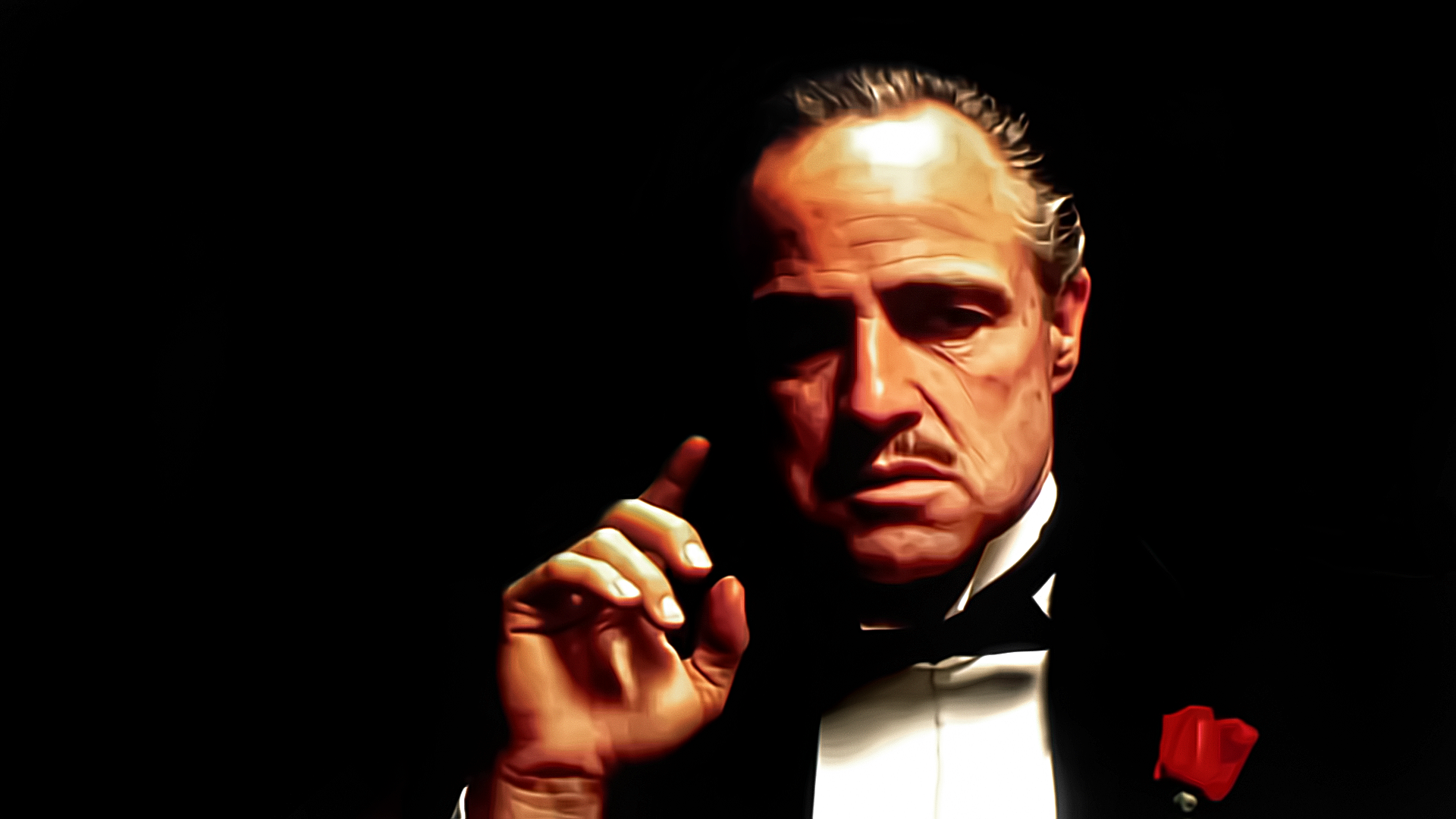 The Godfather Marlon Brando 1920x1080