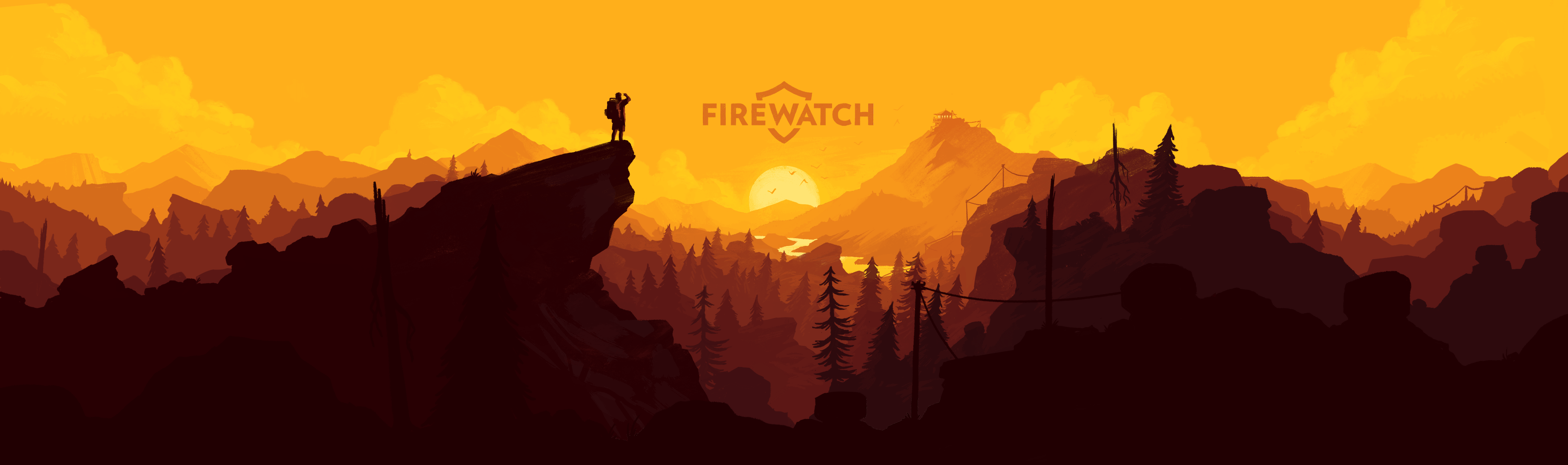 Firewatch Sunset 3500x1038