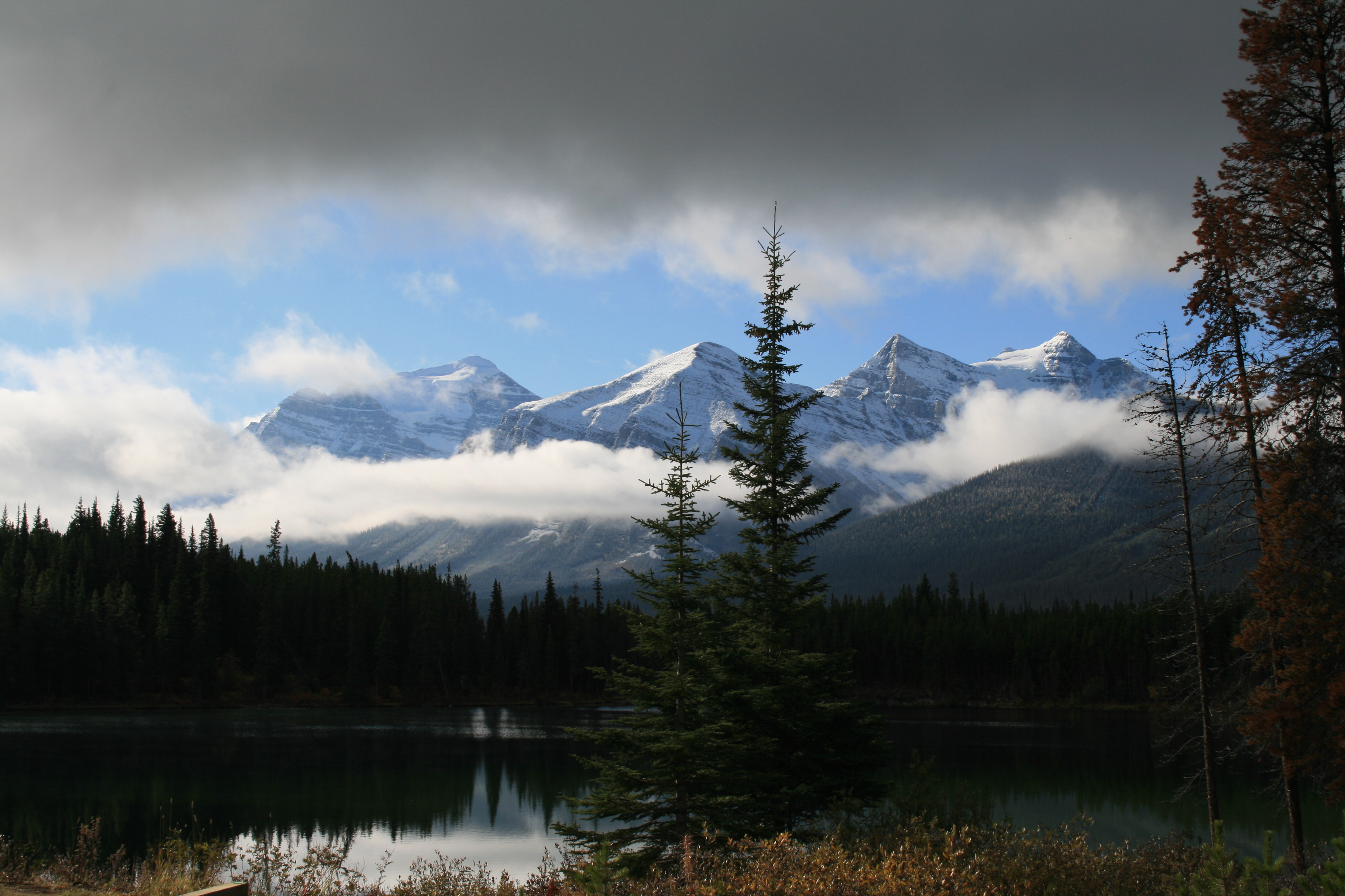 Canada Rocky Mountains Cloud 3888x2592