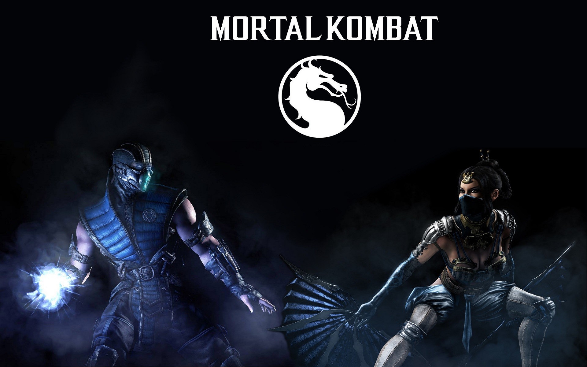 Sub Zero Kitana Mortal Kombat X Mortal Kombat Dragon Mist Video Games 1920x1200