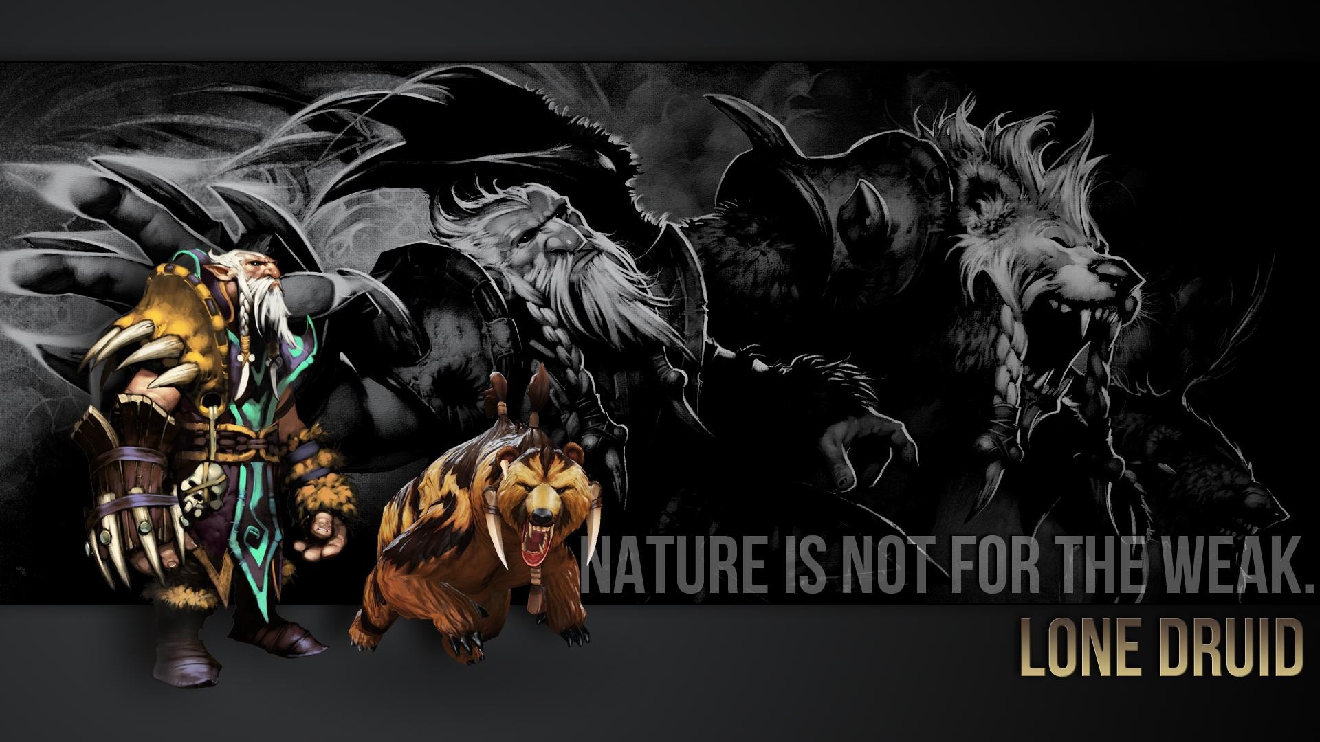 Dota 2 Lone Druid Video Games 1920x1080