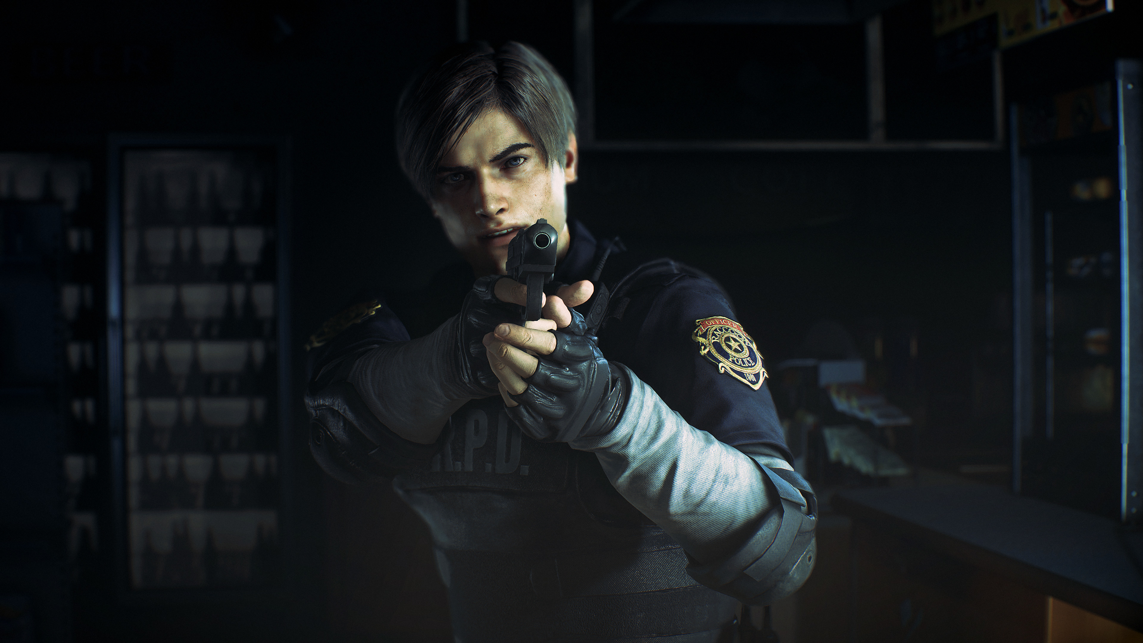 Resident Evil 2 Video Games Claire Redfield Claire Redfield Leon Kennedy Capcom Racoon City Resident 3840x2160