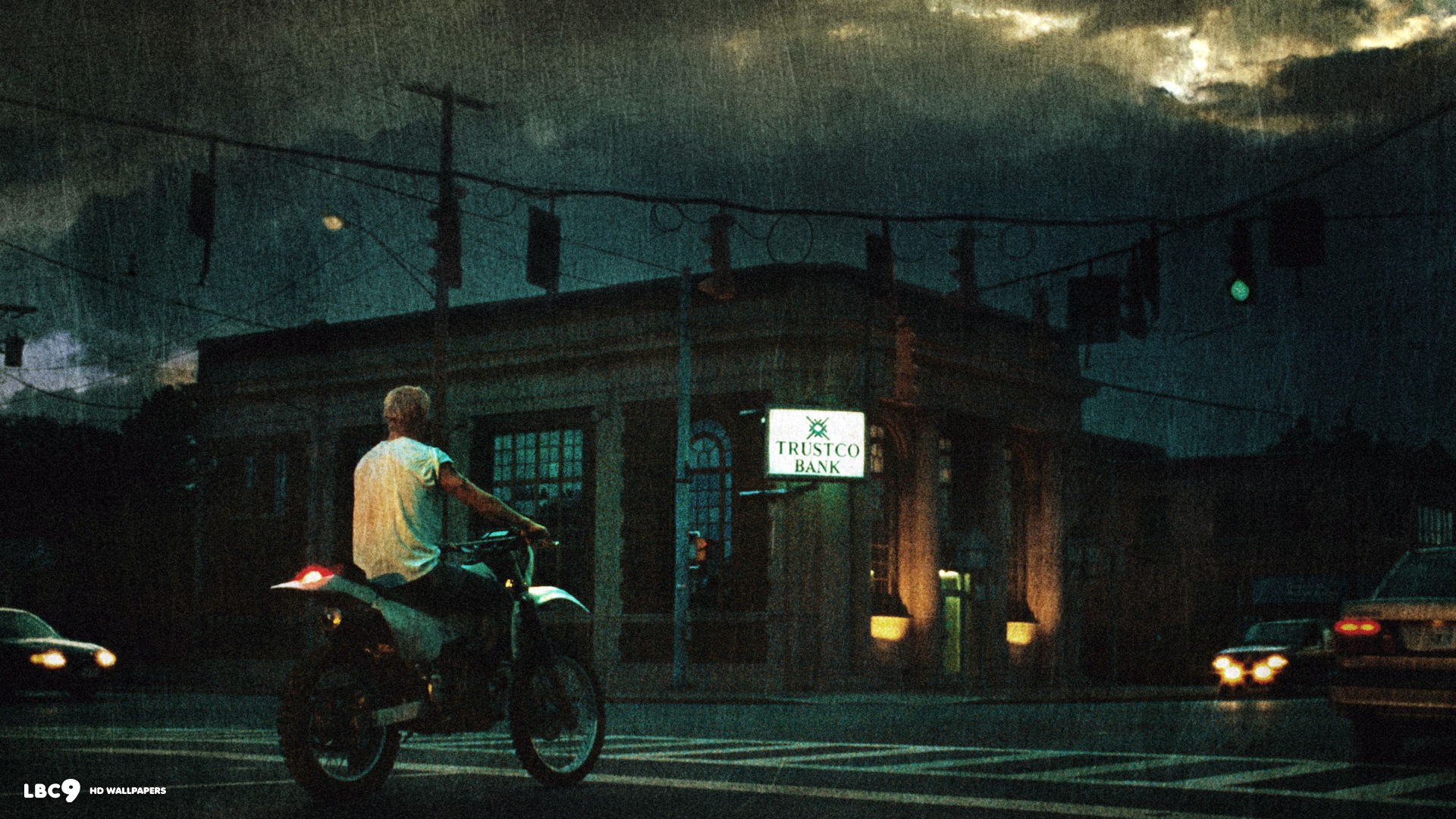Crime Ryan Gosling The Place Beyond The Pines Motorcycle Night 1920x1080