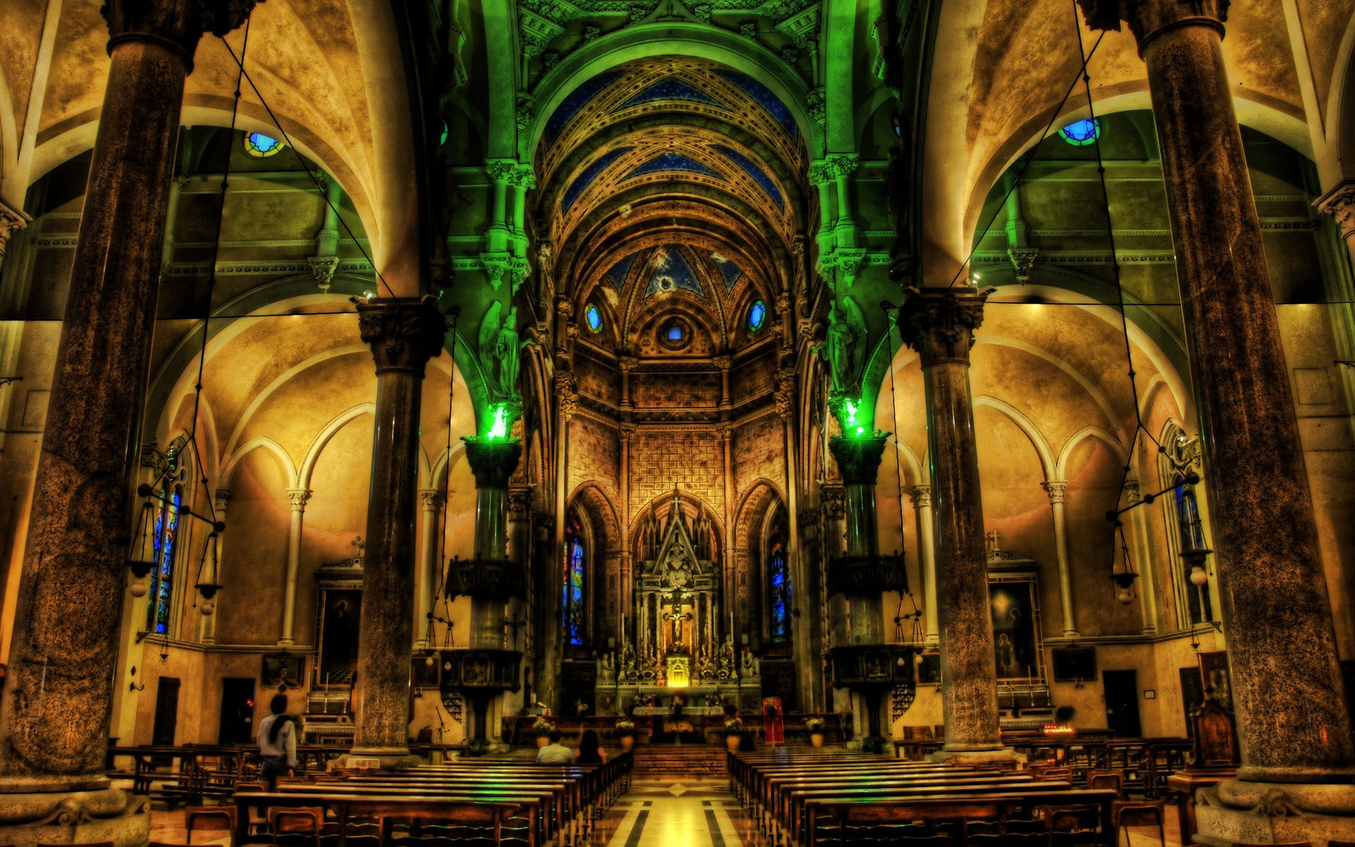 Church Cathedral HDR Building 1920x1200