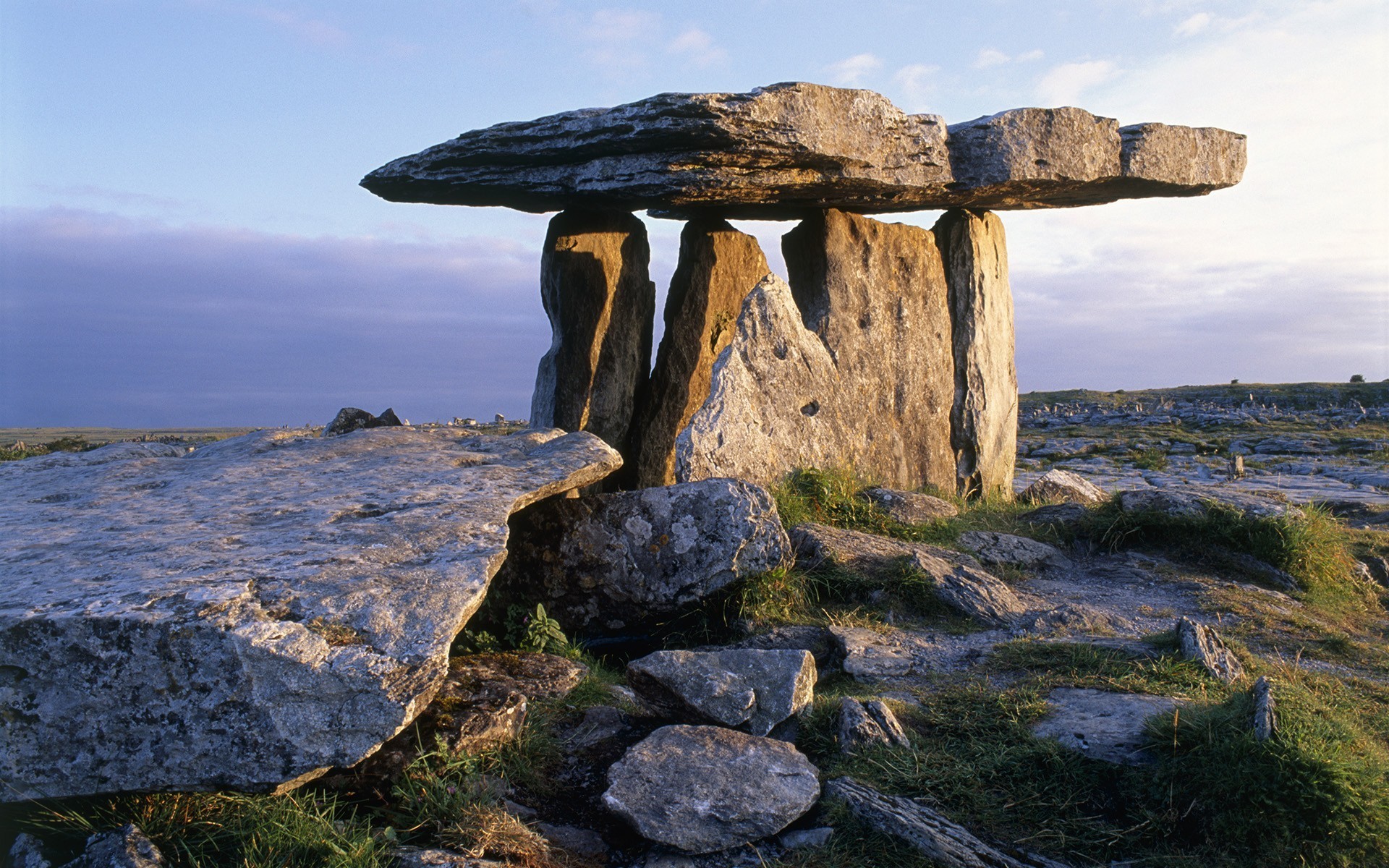 Landscape Stones Dolmen Ireland Rock Formation 1920x1200