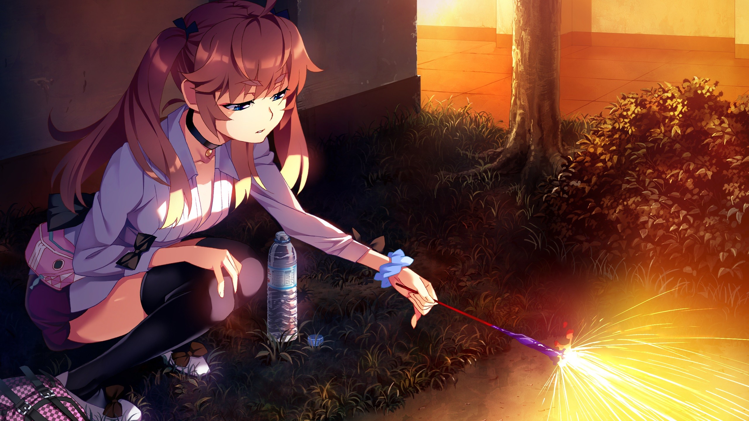 Anime Girls Blue Eyes Grisaia No Kajitsu Matsushima Michiru Matsushima Michiru Grisaia No Kajitsu 2560x1440