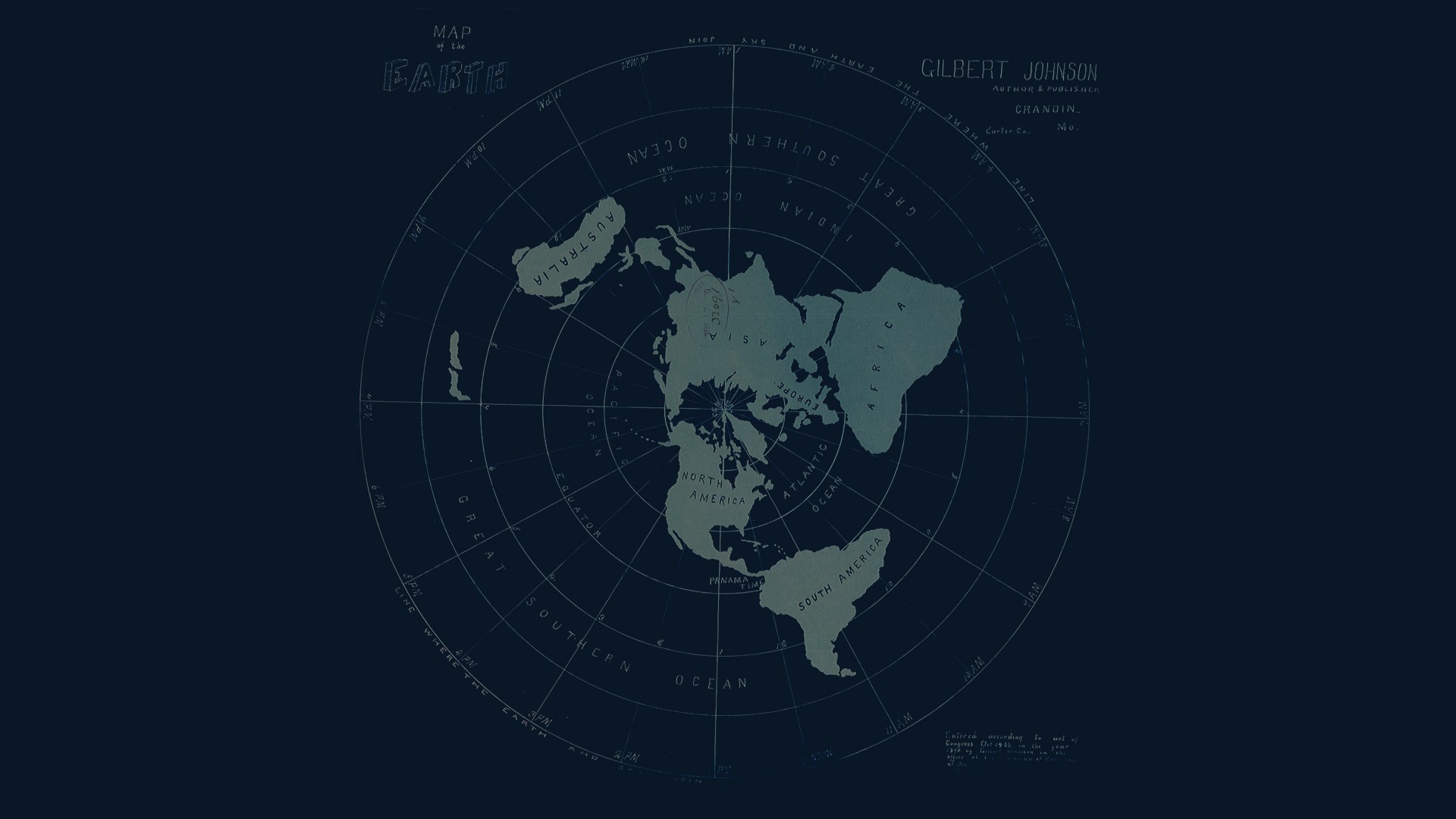 World Map Digital Art Earth Continents North America South America Africa Australia Europe Asia Sea  1920x1080